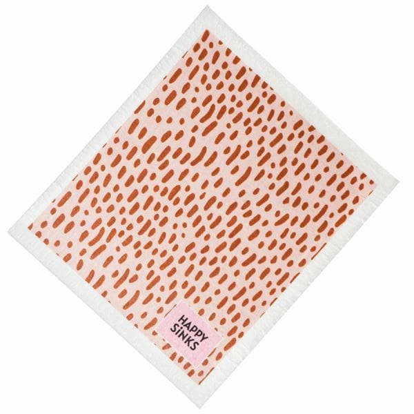 Happy Sinks - Oppvaskklut 3 stk sienna pink
