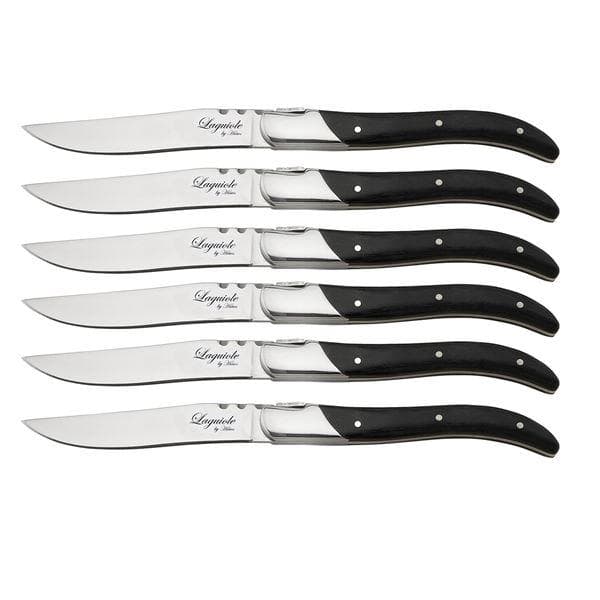 Hâws Laguiole By Hâws grillgaffel 6-pakning Black Wood