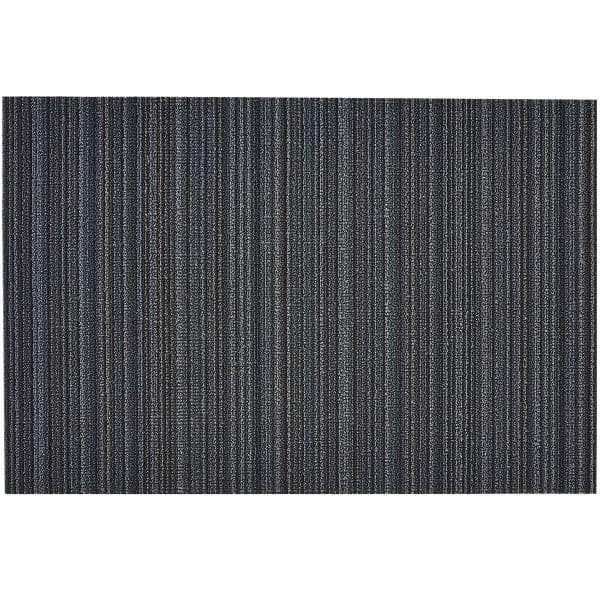 Chilewich - Skinny Stripe dørmatte 61x91 cm blue
