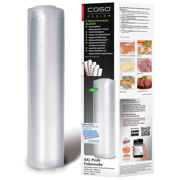 Caso - Folierulle 40x1000 cm 1 stk 150my