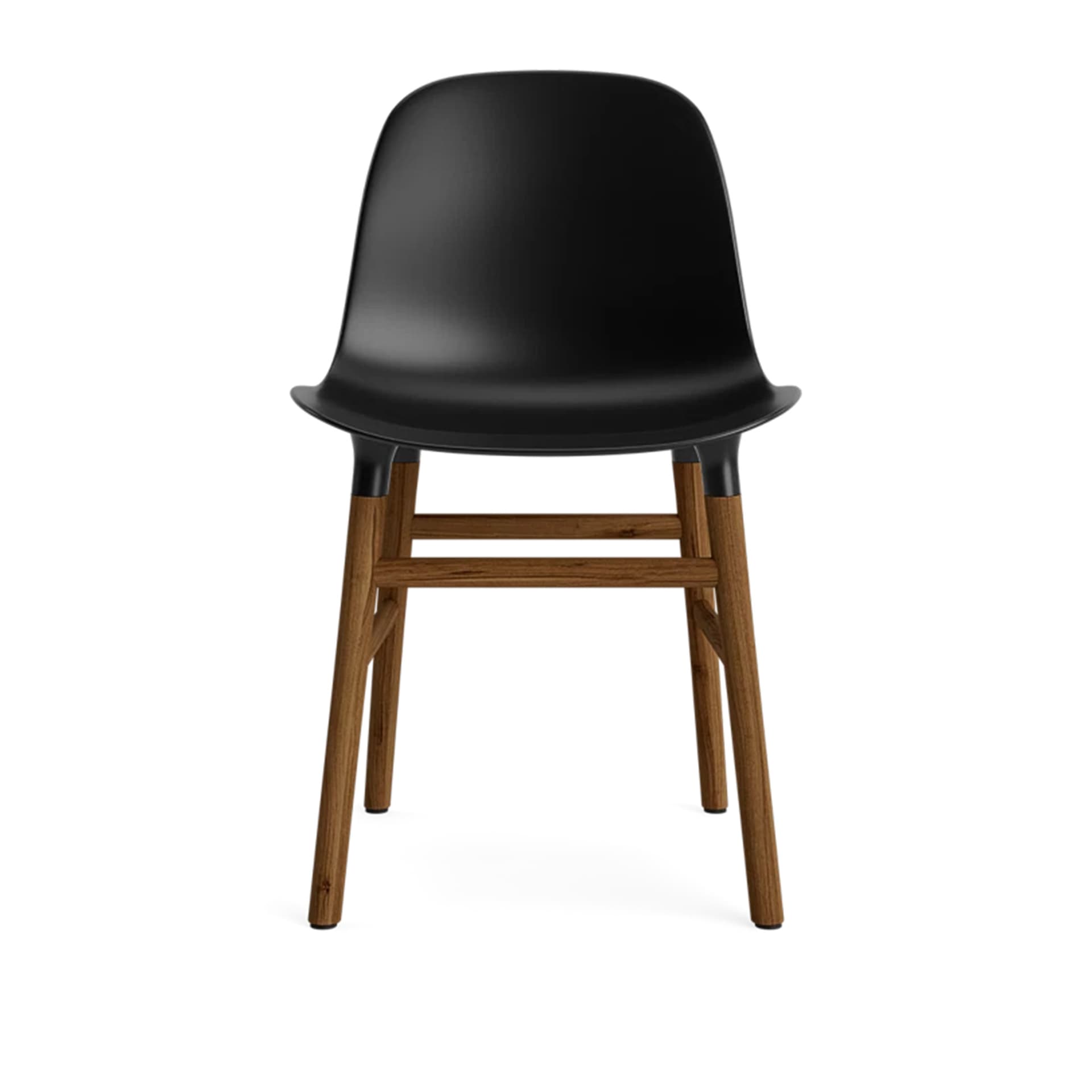 Normann Copenhagen - Form Chair Walnut Black - Spisestoler - Simon Legald - Svart - Tre/Plast