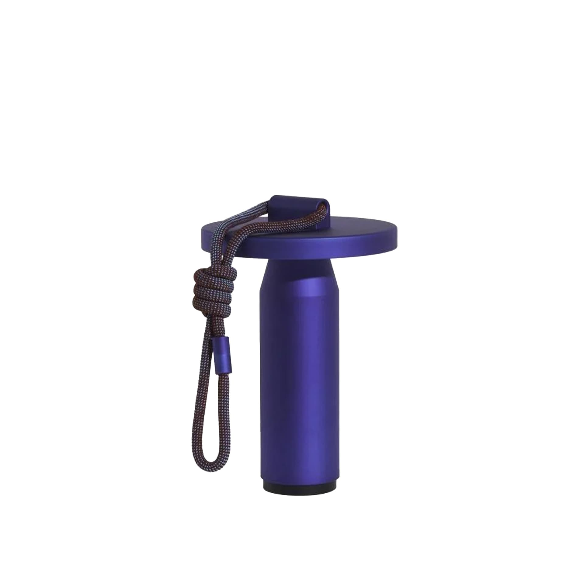 Petite Friture - Quasar portabel lampe blue - Bærbare lamper - Samy Rio - Blå - Metall