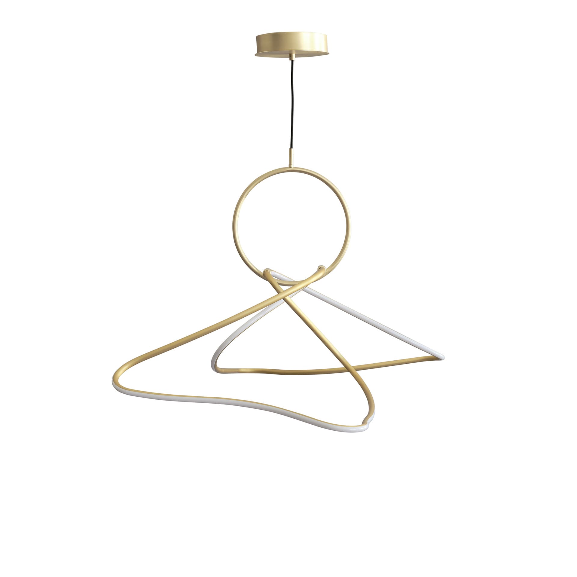 101 Copenhagen Kumo Chandelier Mini takkrone Brass