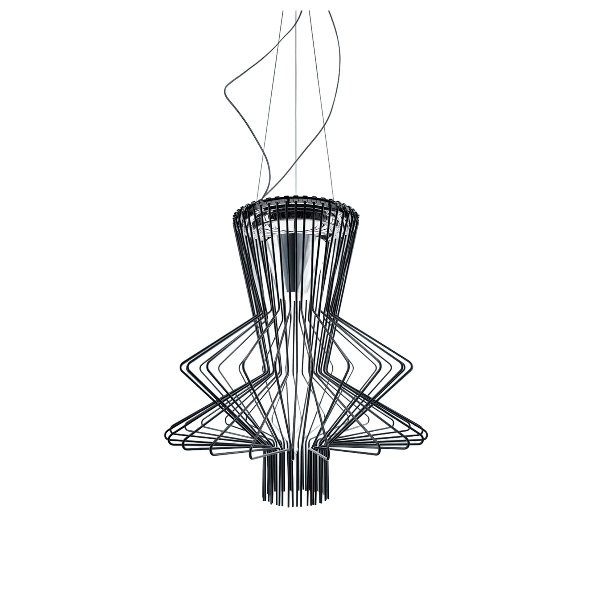 Foscarini - Allegro Ritmico pendellampe black - Pendellamper - Atelier Oï - Grå