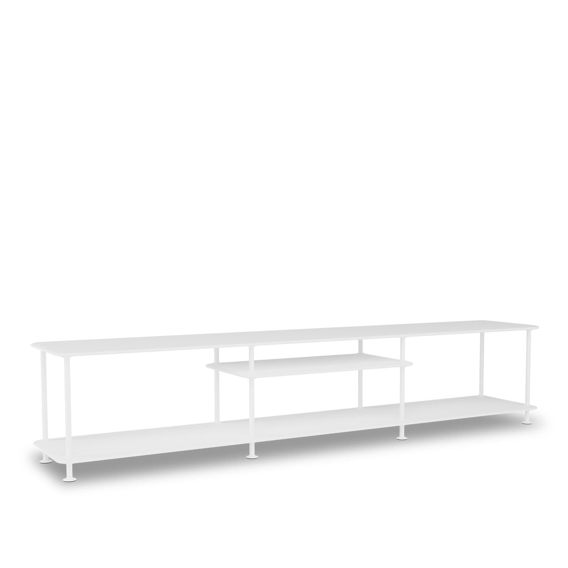 Montana - Montana Free 111010 214-Newwhitestructure 101-Newwhite - TV-benker - Jakob Wagner - Hvit - Metall/Tre