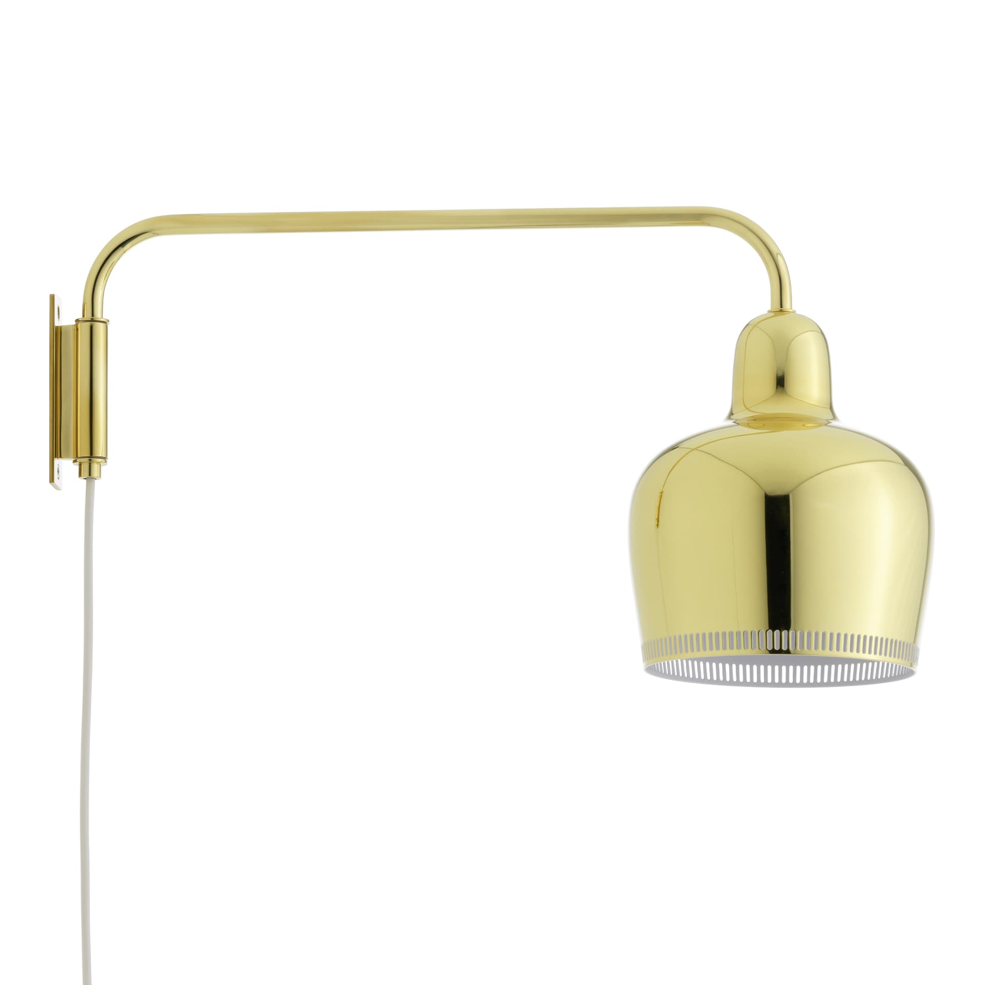 Artek - A330S Golden Bell Mässing - Vegglamper - Alvar Aalto - Gull - Metall