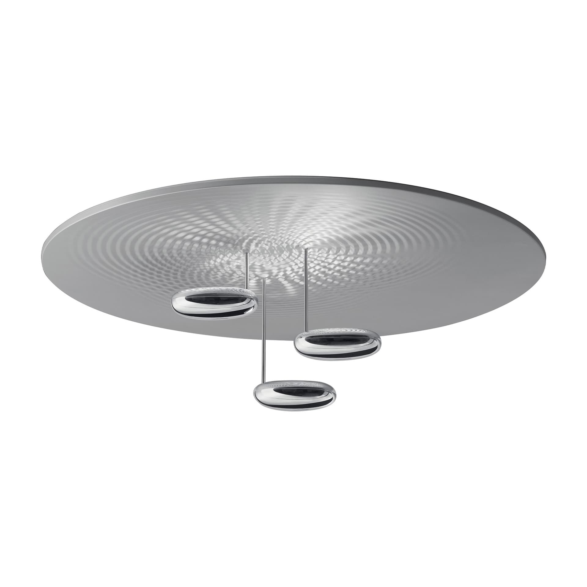 Artemide - Droplet Led Taklampa 2700K - Plafonder - Ross Lovegrove - Sølv