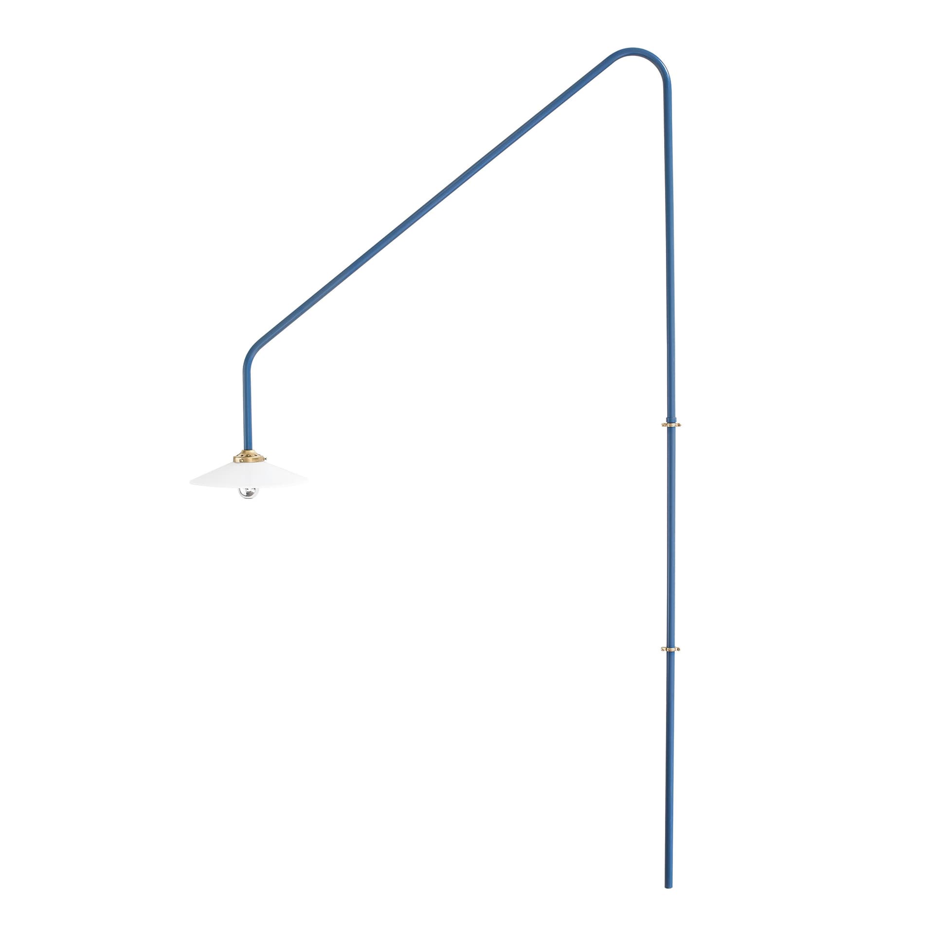 Valerie Objects - Hanging Lamp N°4 Blue - Vegglamper - Muller Van Severen - Blå - Glass/Metall