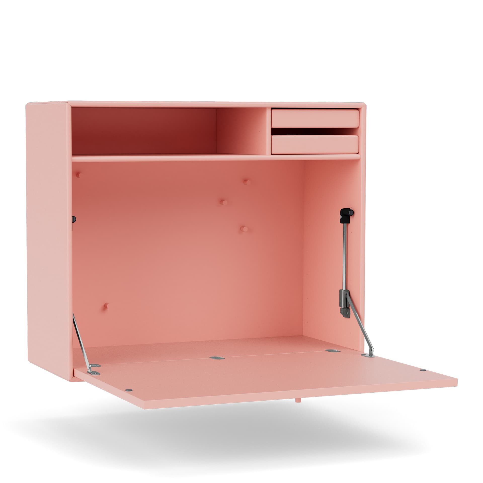 Montana - Studio Secretary 167-Ruby 04 Suspension Rails - Skrivebord - Peter J. Lassen - Rosa - Tre