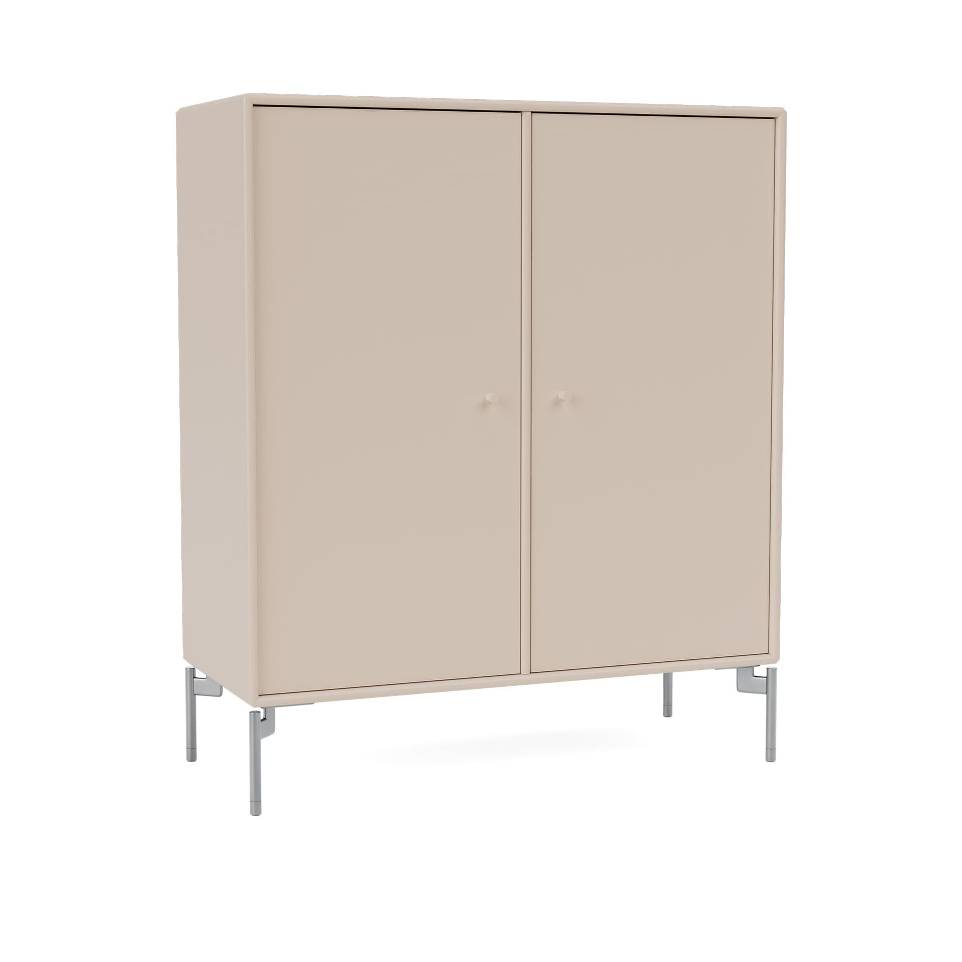 Montana - Cover Cabinet 168-Clay Matt Chrome - Oppbevaringsskap - Peter J. Lassen - Beige - Tre