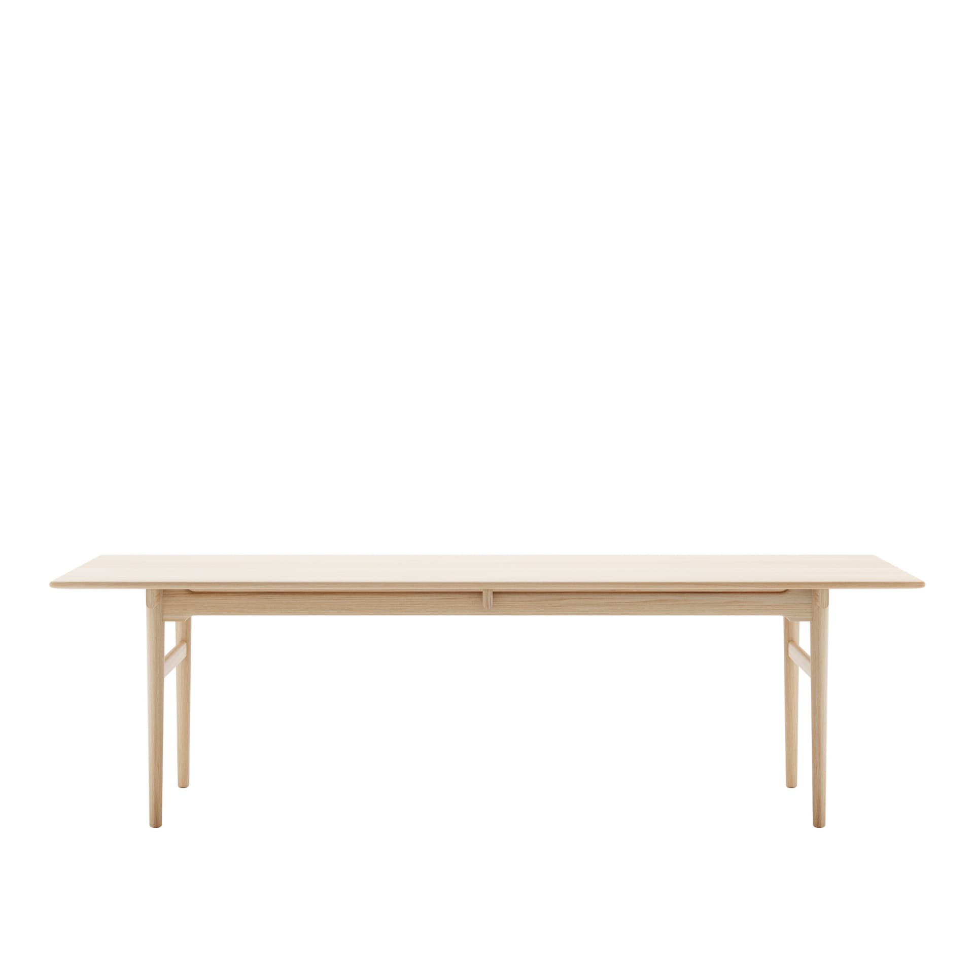 Carl Hansen - CH327, White Oak, Length 248 cm - Spisebord - Hans J. Wegner - Tre farget