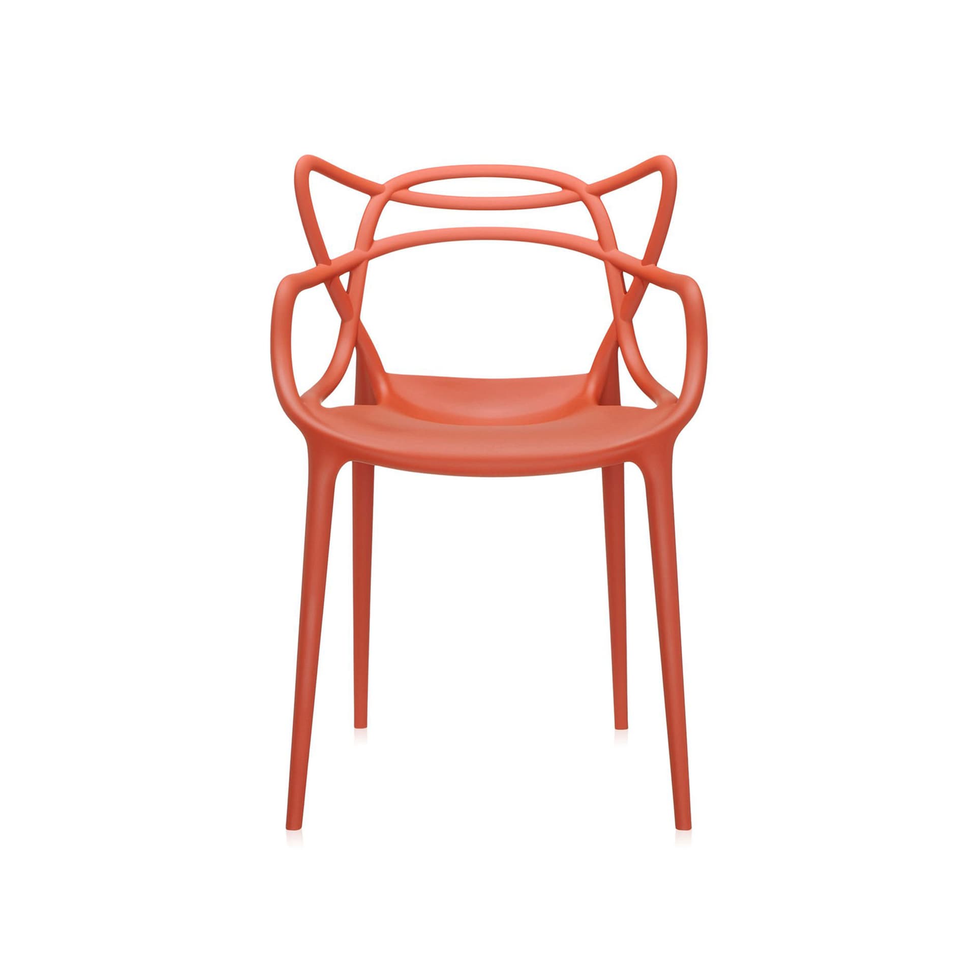 Kartell - Masters Chair 5865, Rust - Spisestoler - Philippe Starck - Oransje - Plast