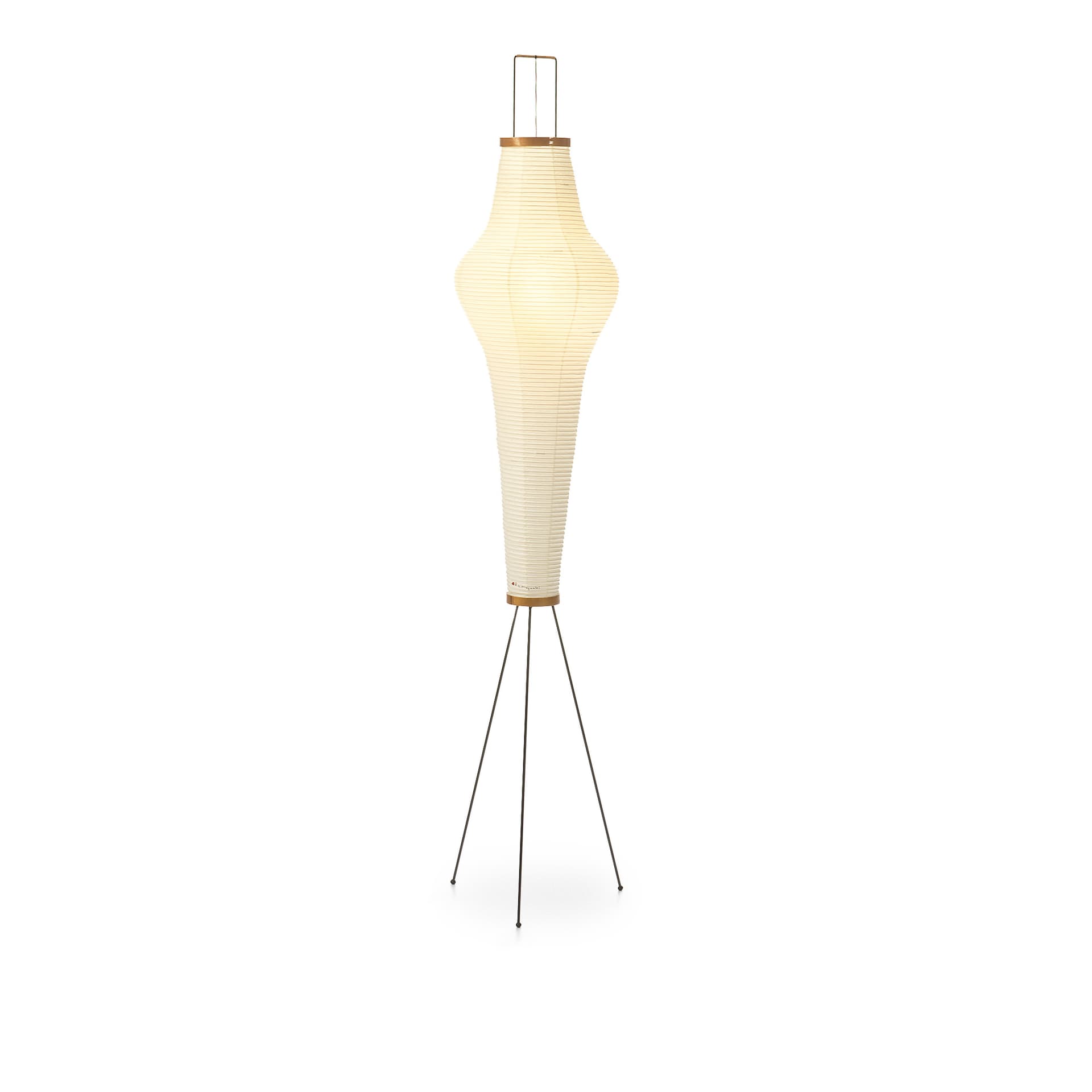 Akari 14A Gulvlampe Vitra - Stue - Papir / kartong