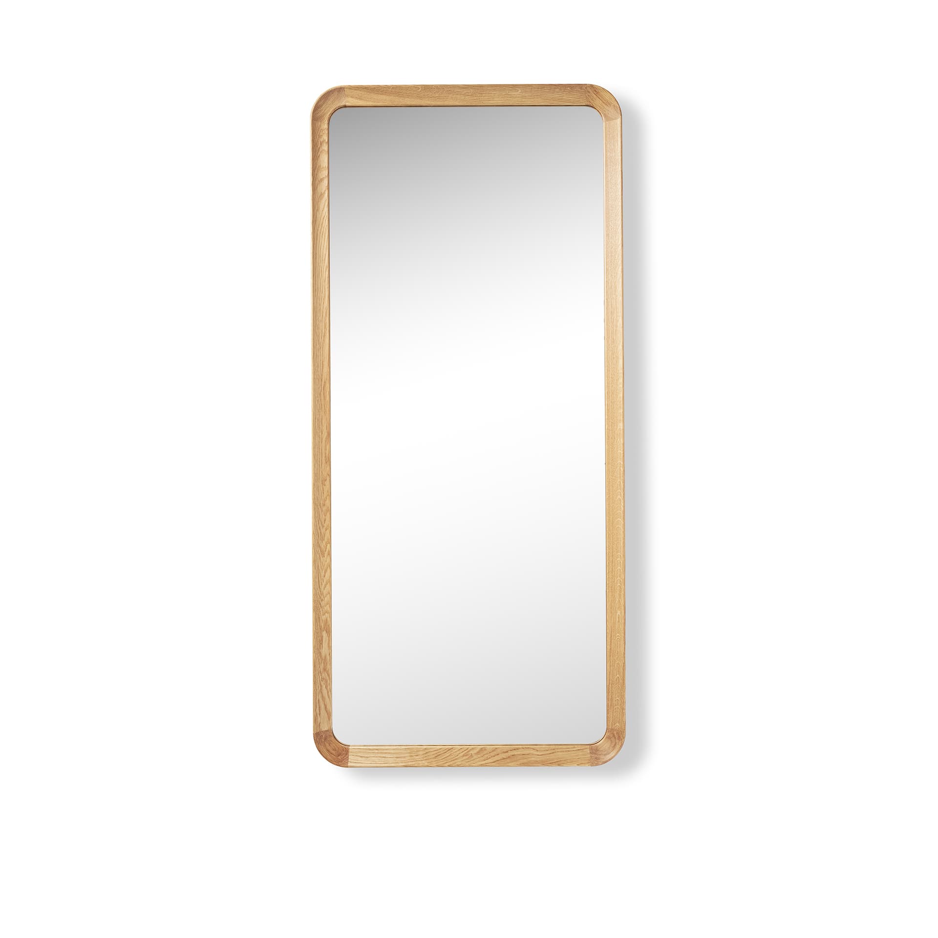 Carl Hansen - VLA62 Oak Oil FSC™Mix 70% - Helkroppsspeil - Vilhelm Lauritzen - Tre farget - Glass/Tre