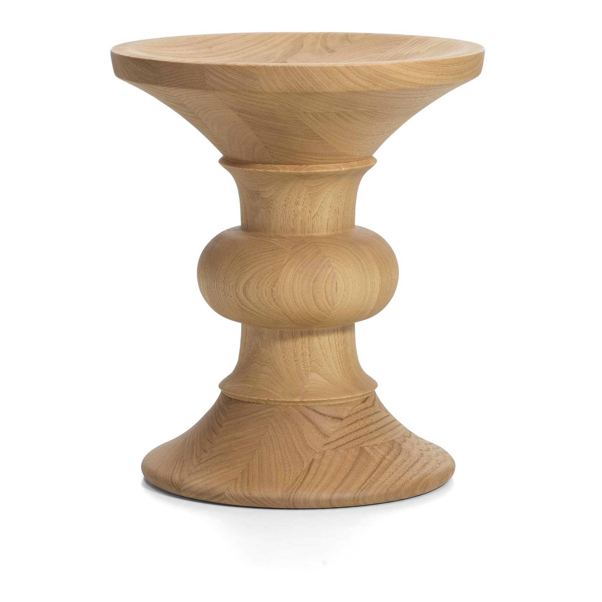 Vitra - Eames Stool, Model B Natural Chestnut Hard Wax Oil - Krakker - Charles & Ray Eames