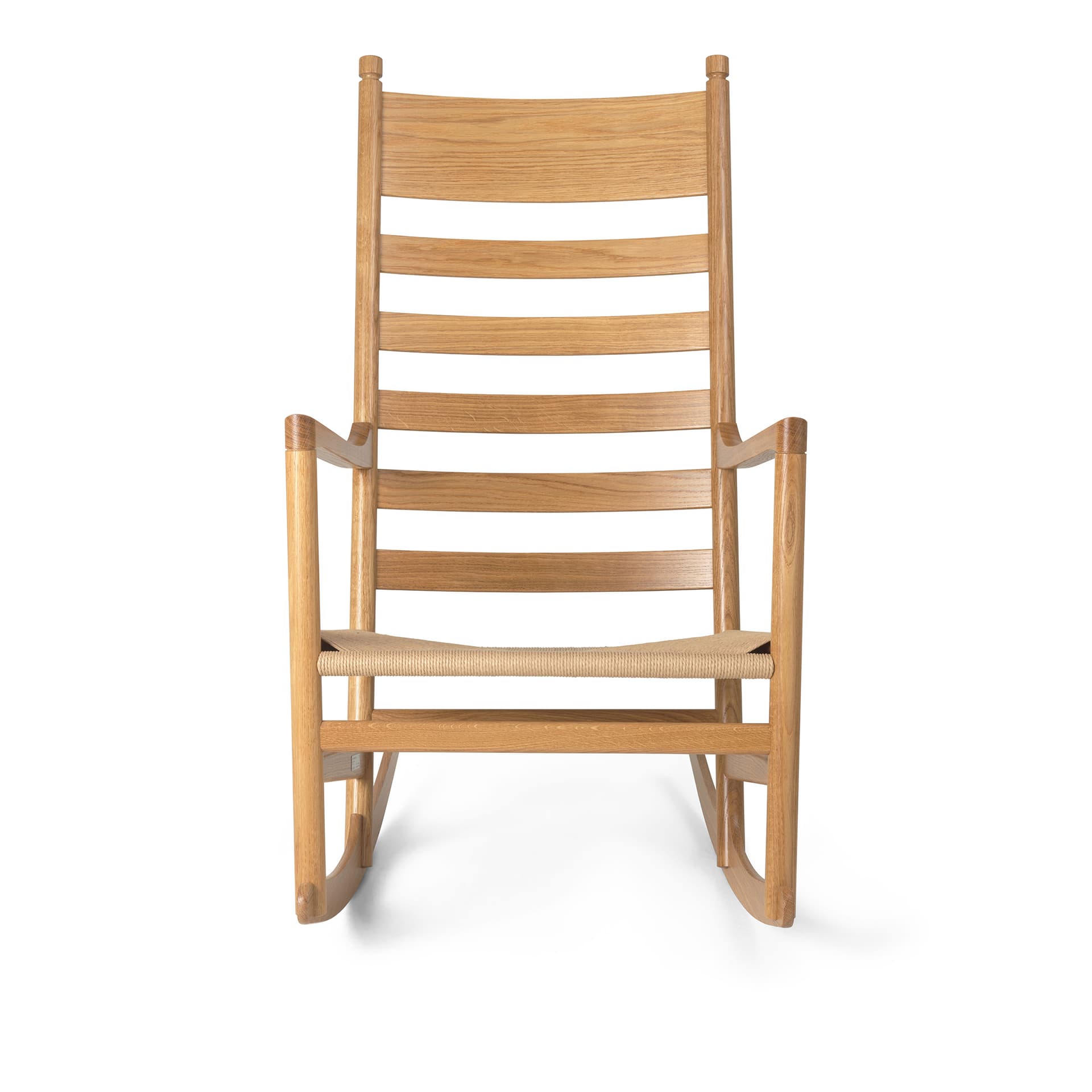 Carl Hansen - CH45 Oak Lacquer FSC®70% Natural Cord - Lenestoler - Hans J. Wegner - Tre farget - Tre