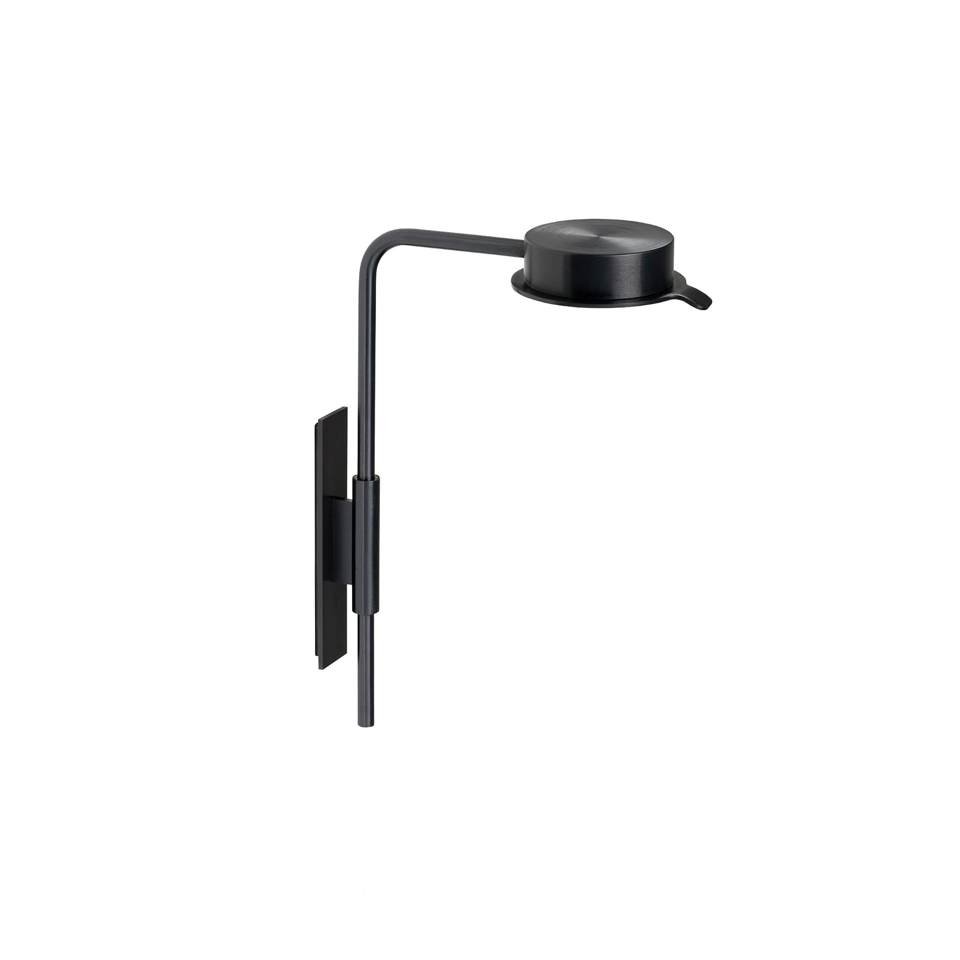 Wastberg+ - w102 chipperfield w, Black Steel, Ink. 6W LED - Vegglamper - David Chipperfield - Svart - Metall