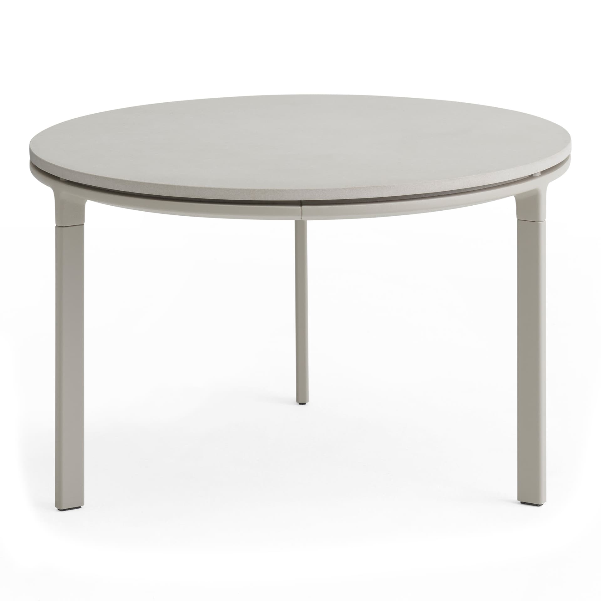 Vipp - Vipp714 open-air soffbord Ø60cm keramik - Utendørs sofabord - Beige
