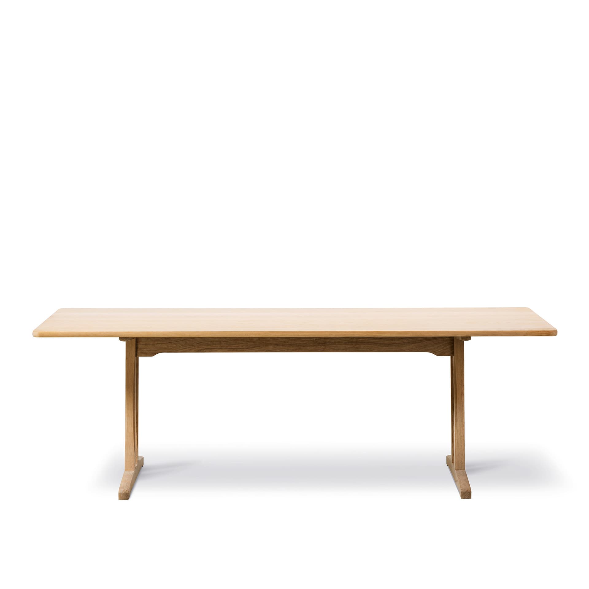 Fredericia Furniture - C18 6293 220 cm Ljus Oljad Ek - Spisebord - Børge Mogensen - Tre farget - Tre