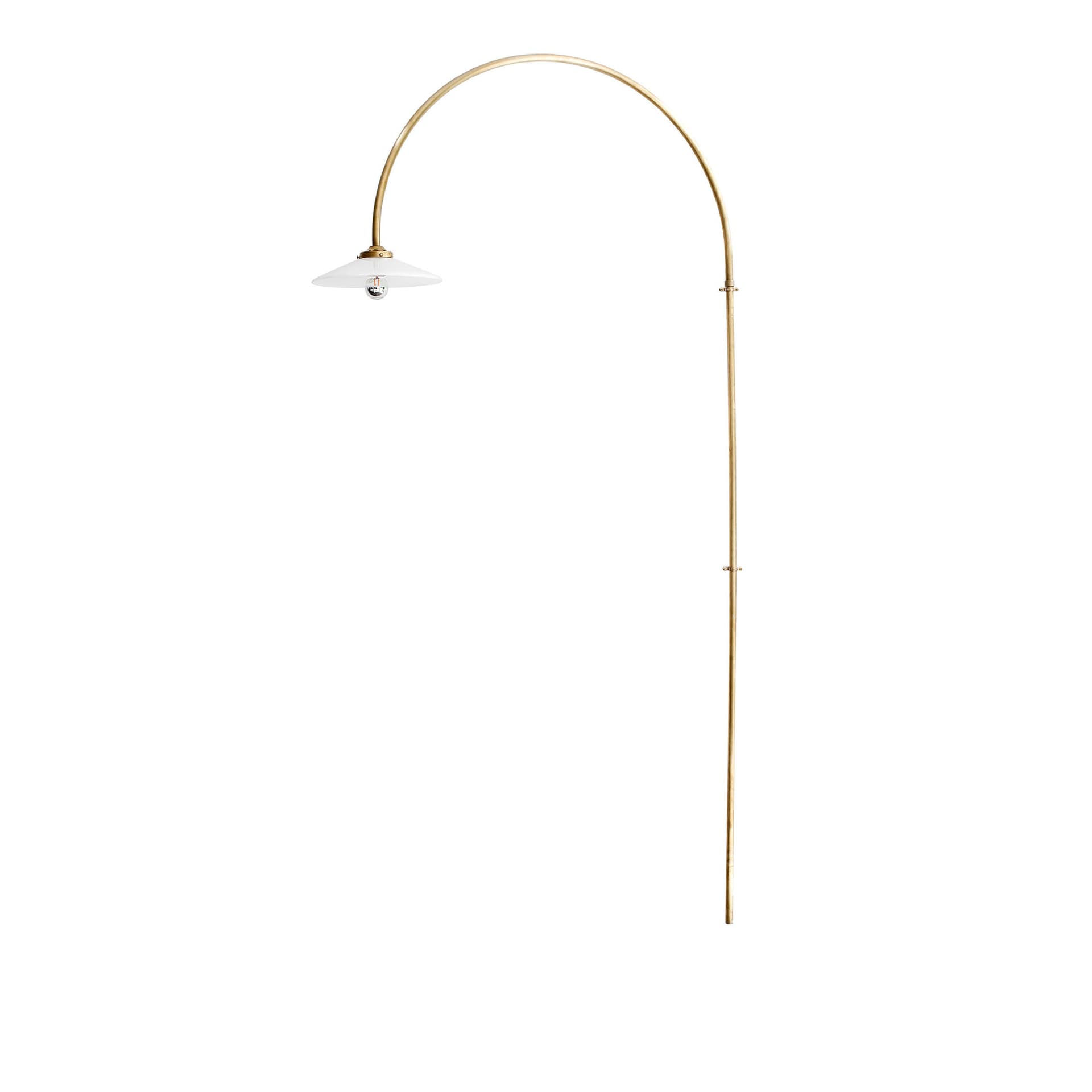 Valerie Objects - Hanging Lamp N°2 Brass - Vegglamper - Muller Van Severen - Gull - Glass/Metall