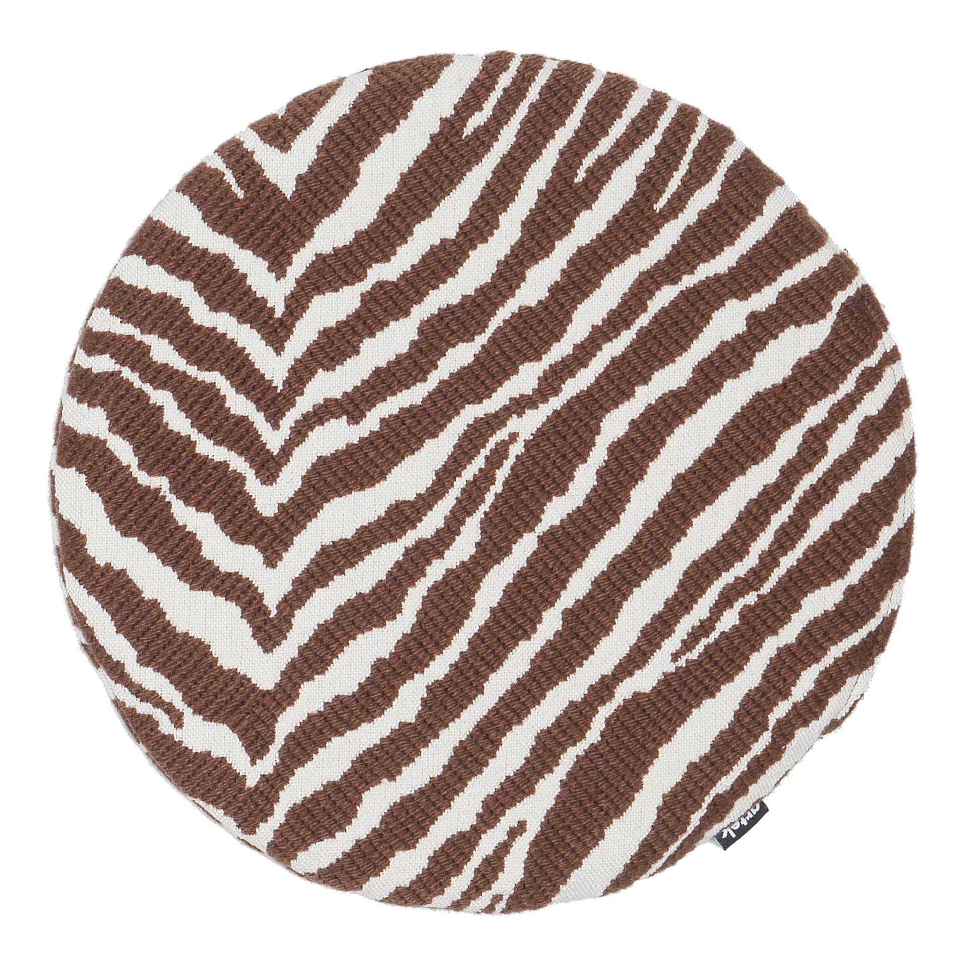 Artek - Zebra sittepute brun/hvit - Tilbehør stoler - Aino Aalto - Brun - Ull