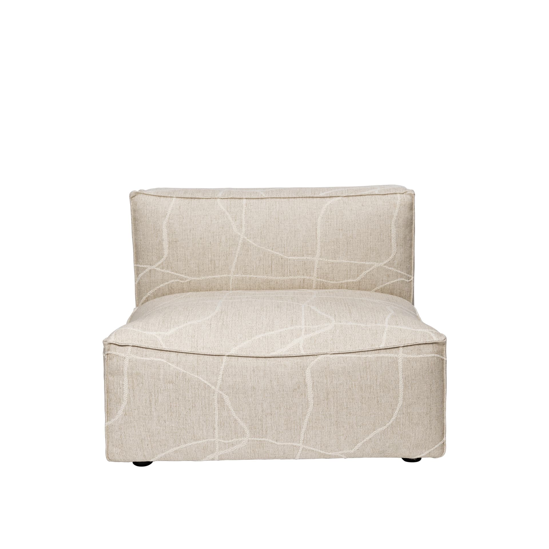 Ferm Living - Catena Center S100 Utzon-Can Lis - Sand/Off-white - Sofaer - Hvit - Plast/Ull