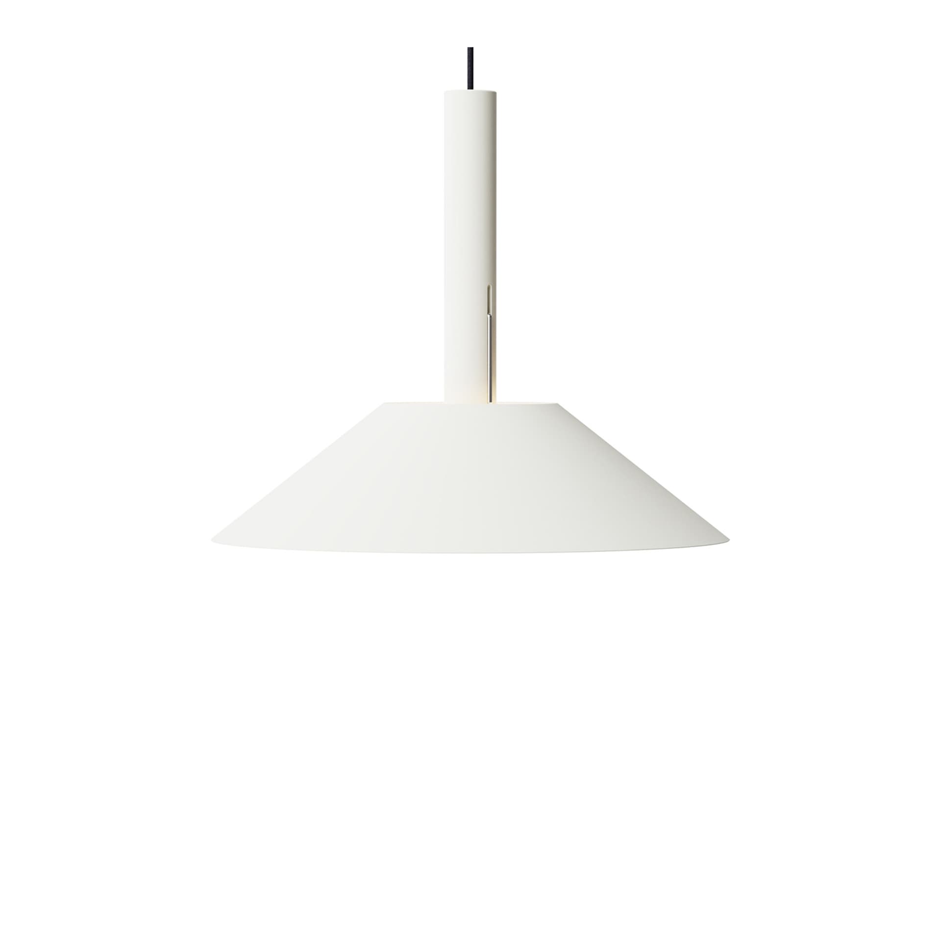 NINE - Hook - Pendant Small White - Pendellamper - Alexandra Gerber - Hvit - Metall