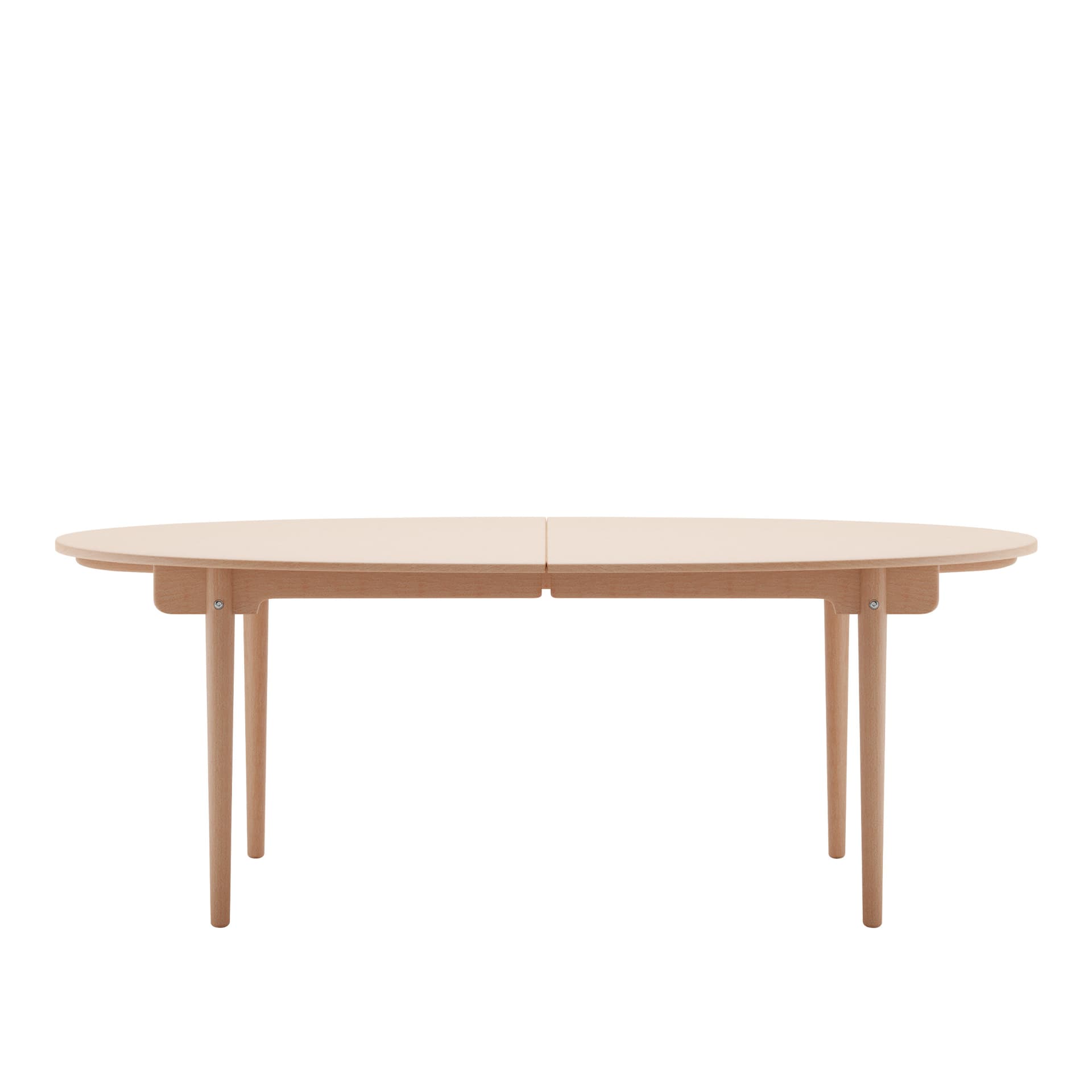 Carl Hansen - CH338, Oiled Beech, with space for 4 additional discs - Spisebord - Hans J. Wegner - Tre farget
