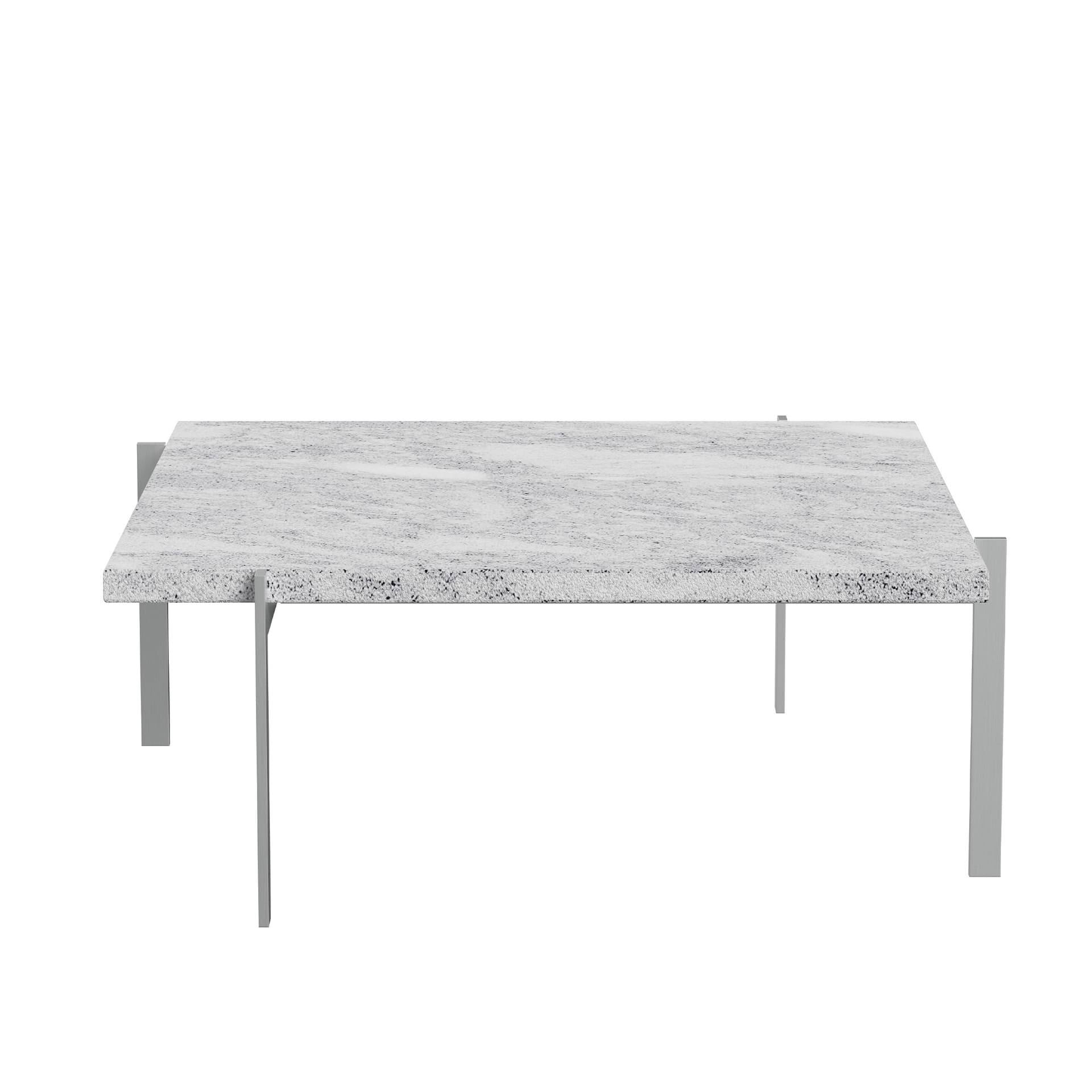 Fritz Hansen - PK61 Anniversary Collection - Sofabord - Poul Kjærholm - Grå - Metall/Stein