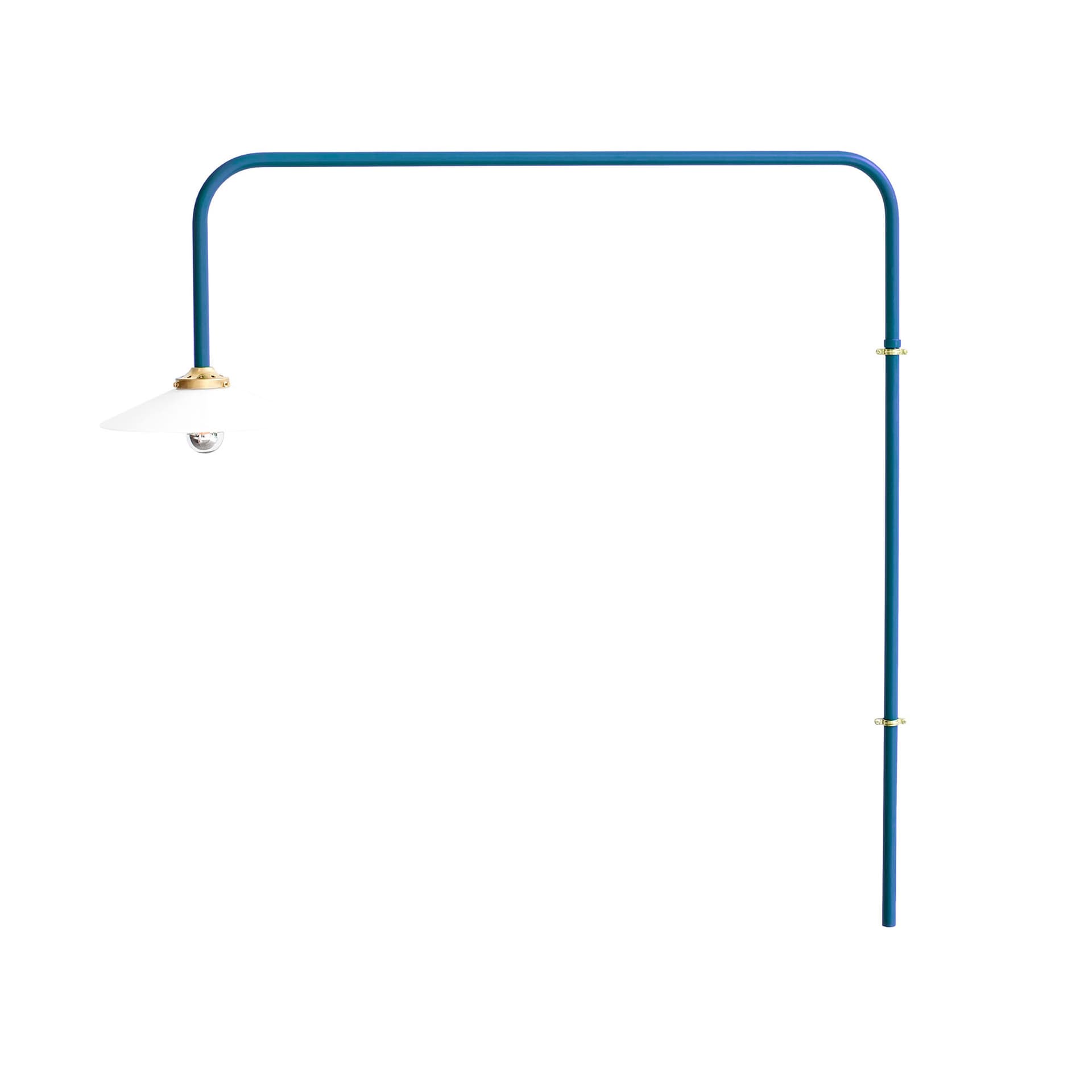 Valerie Objects - Hanging Lamp N°5 Blue - Vegglamper - Muller Van Severen - Blå - Glass/Metall