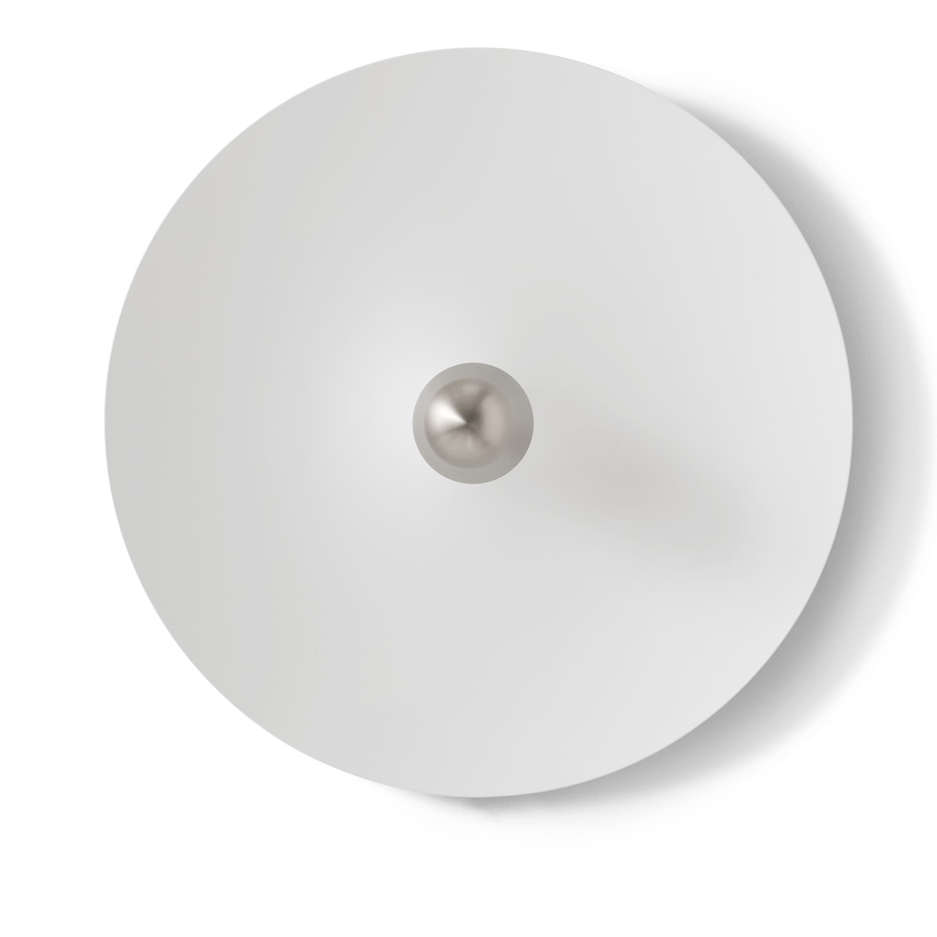 New Works - Kantarell Wall and Ceiling Lamp, Ø55, Nickel Plated - Vegglamper - Falke Svatun - Sølv - Metall