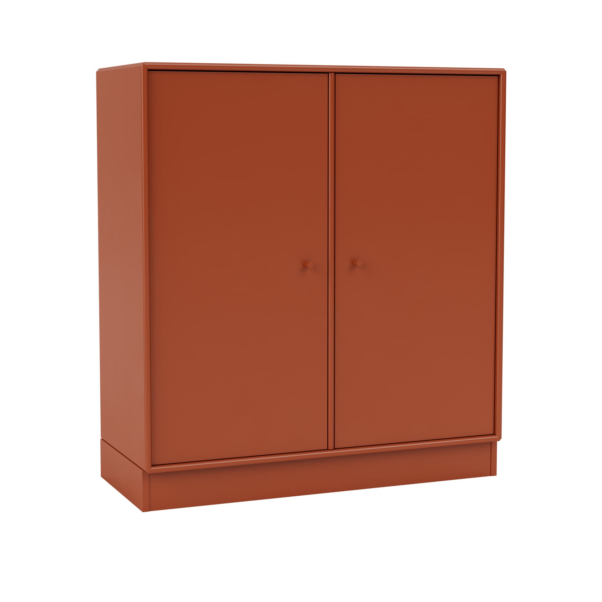 Montana - Cover Cabinet 162-Hokkaido 07 Plinth 7 cm - Oppbevaringsskap - Peter J. Lassen - Rød - Tre