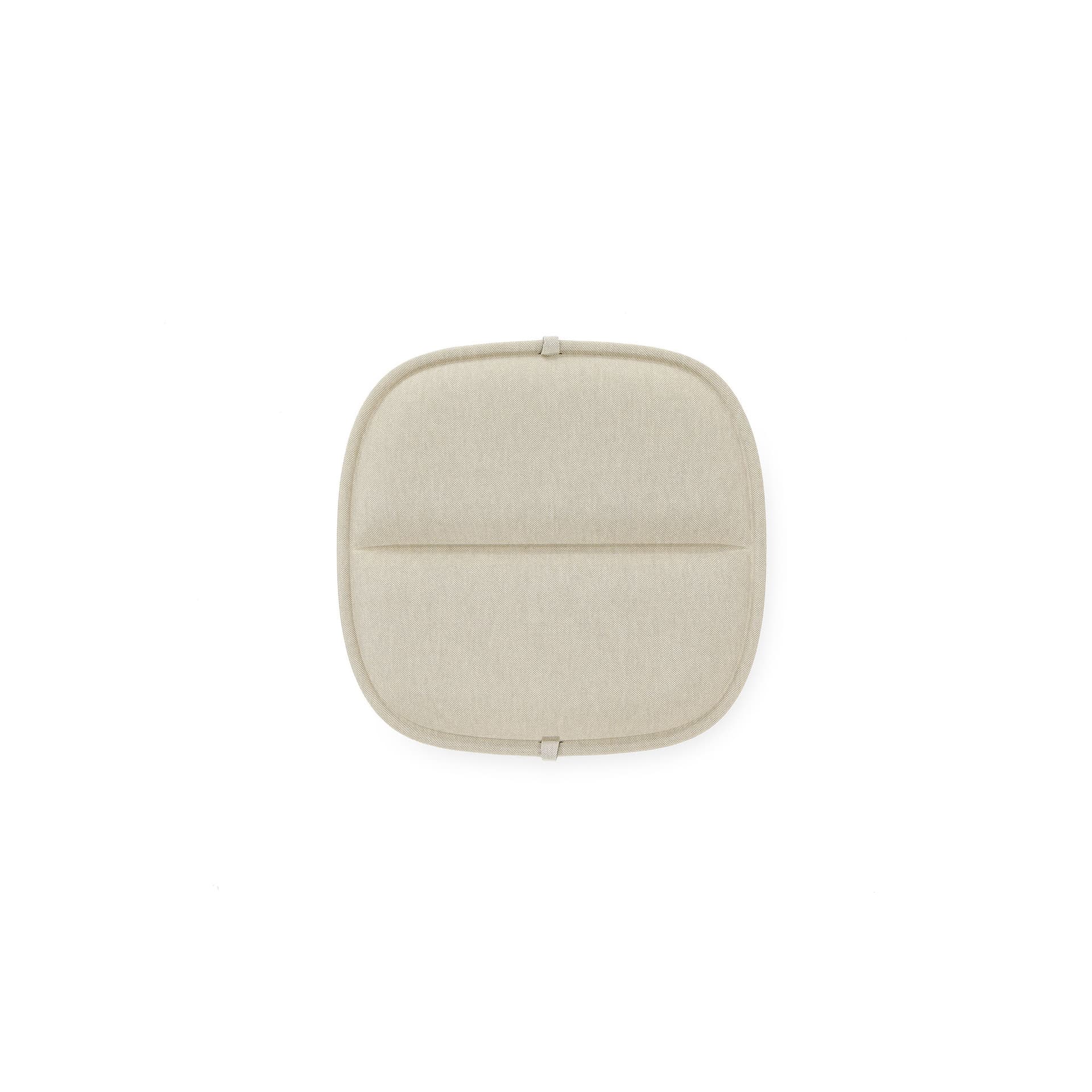 Kartell - Hiray Chair/Plushchair Cushion Ecru - Dyner & puter - Ludovica + Roberto Palomba - Beige - Tekstilmateriale/Plast