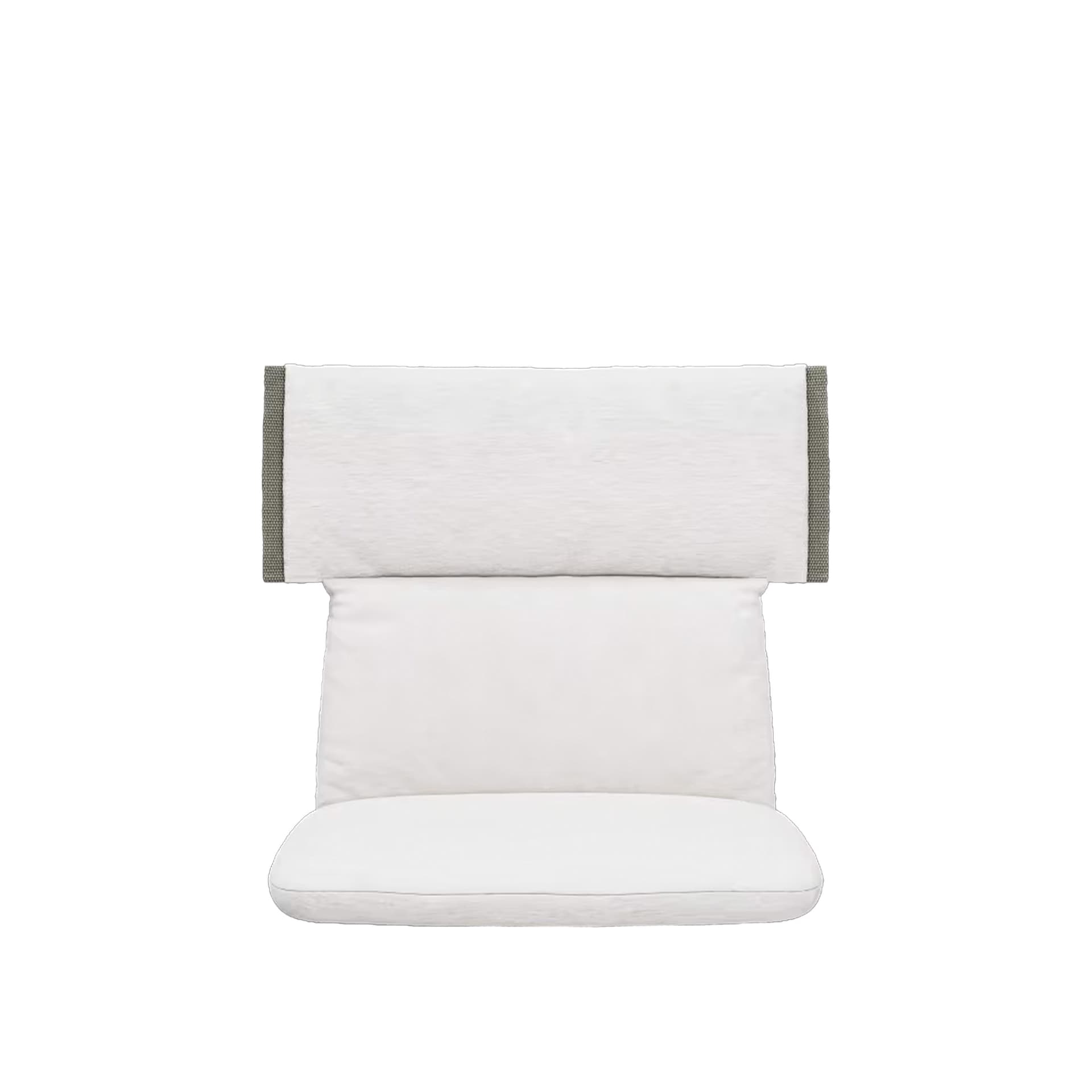 Carl Hansen - E008 Embrace Outdoor Series Chair Cushion, Agora Life Oat 1760, PG.1 - Dyner & puter - Hvit - Skum