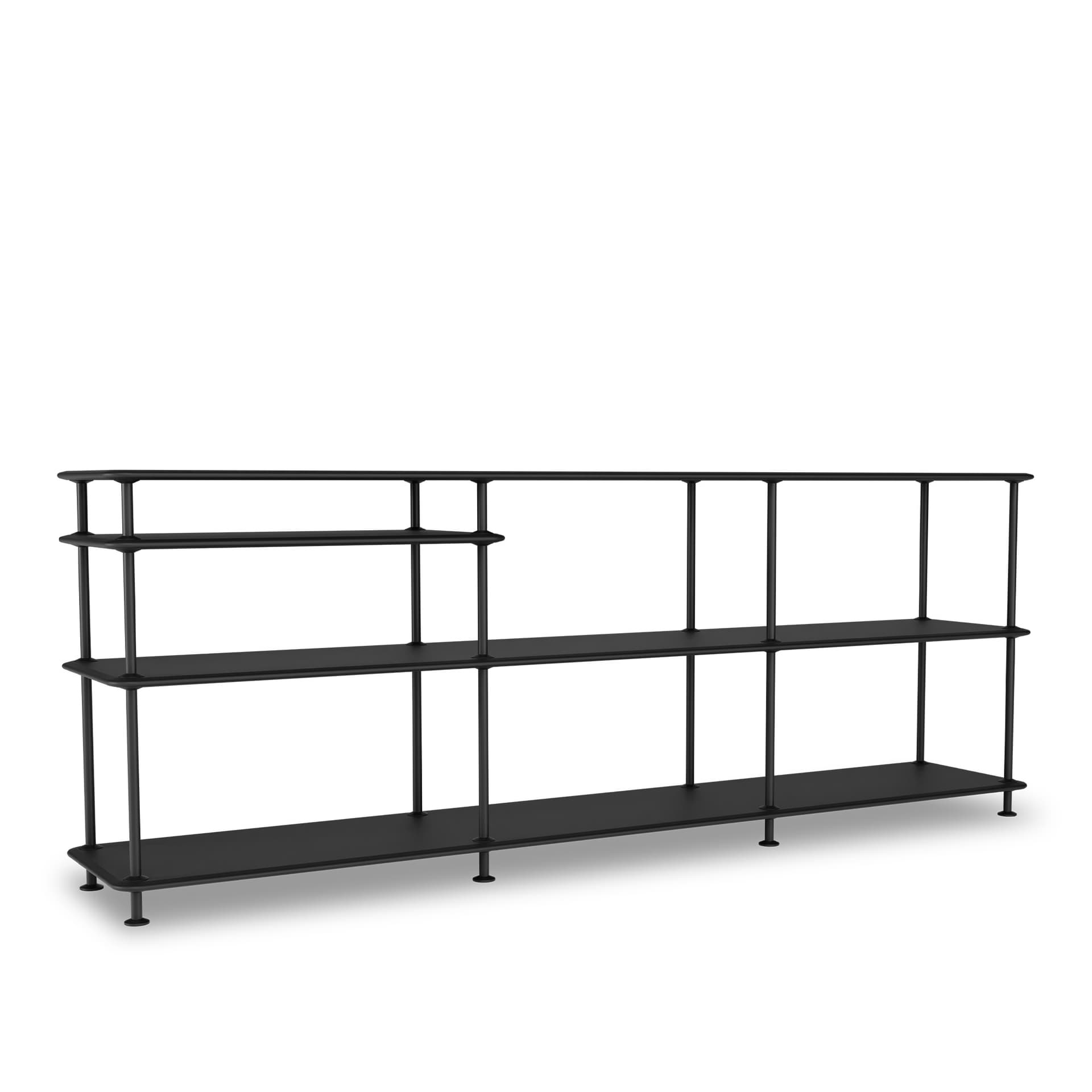 Montana - Montana Free 222100 - Black - Hyller & Hyllesystem - Jakob Wagner - Grå