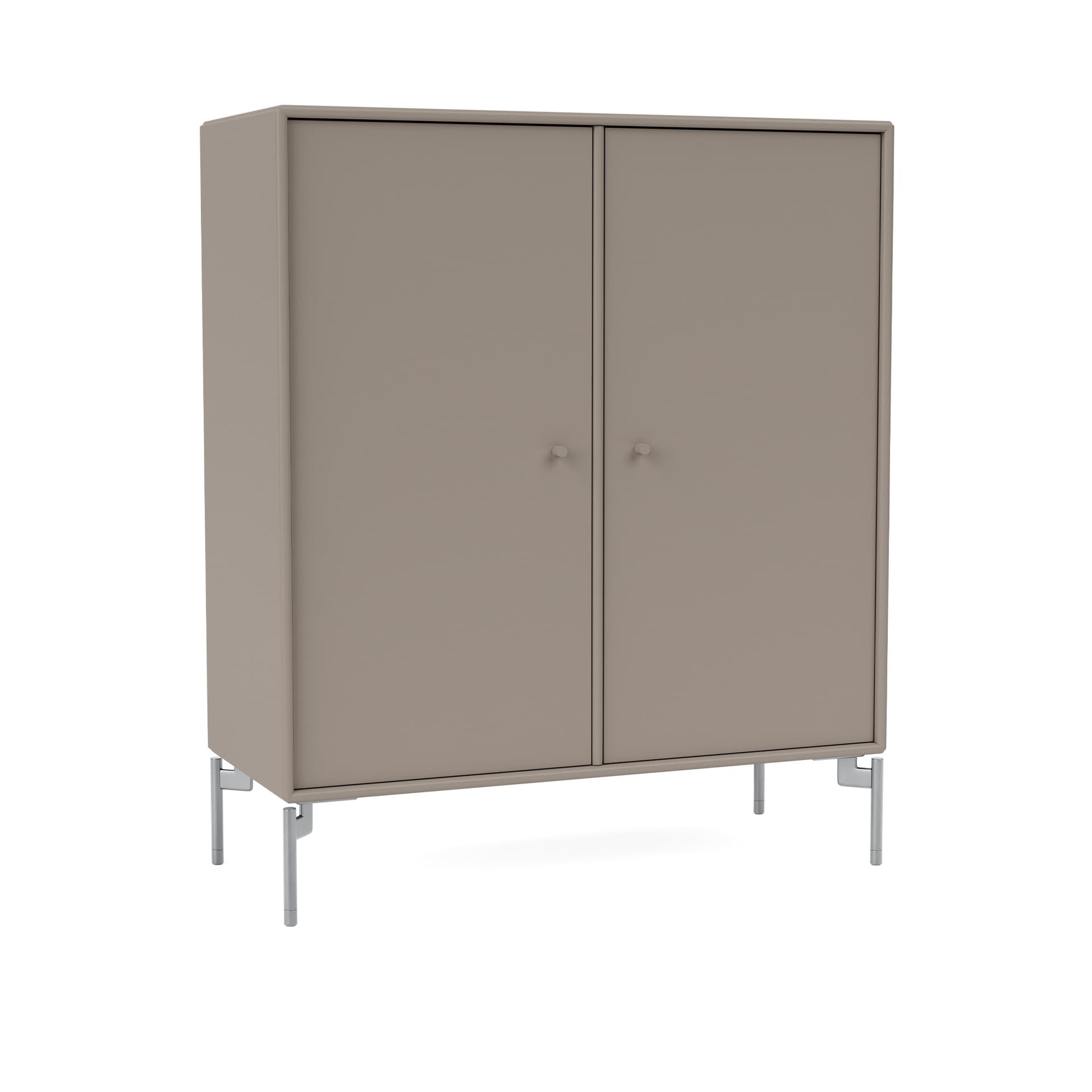 Montana - Cover Cabinet 141-Truffle Matt Chrome - Oppbevaringsskap - Peter J. Lassen - Beige - Tre