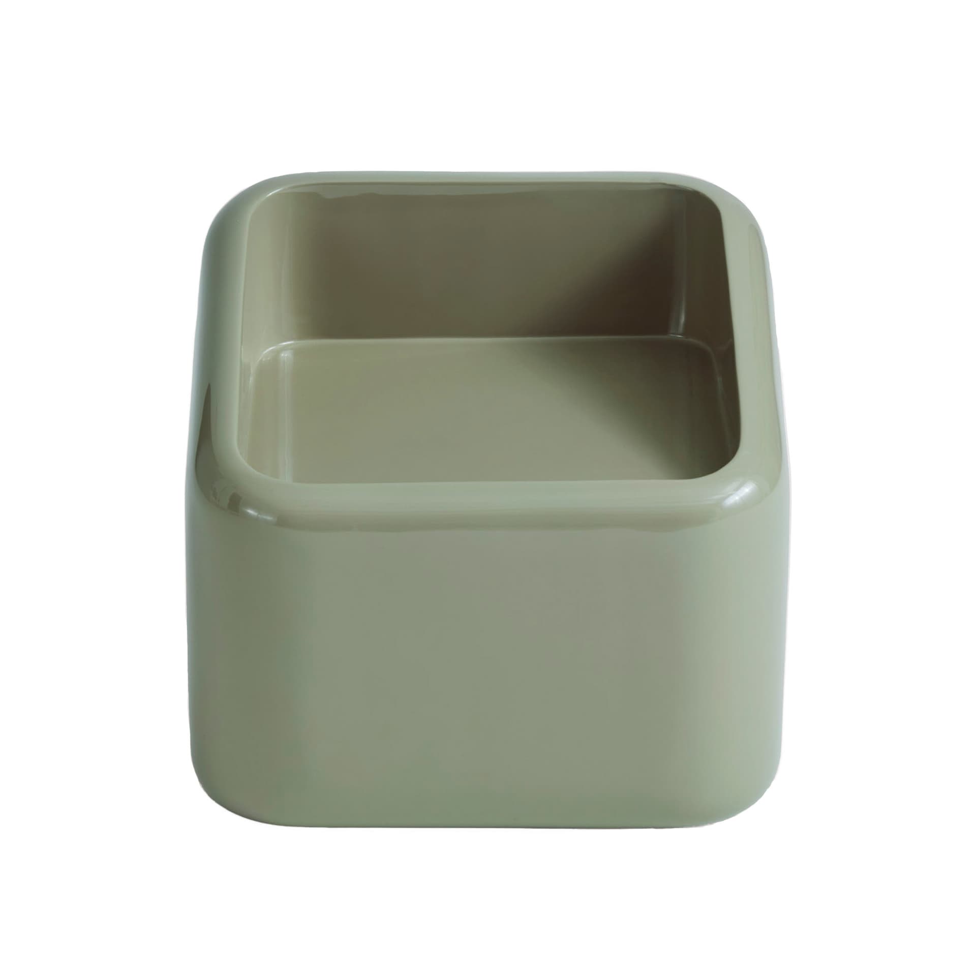 NOGA - Square Angled Module Table Green - Sofabord - Willo Perron - Grønn - Plast