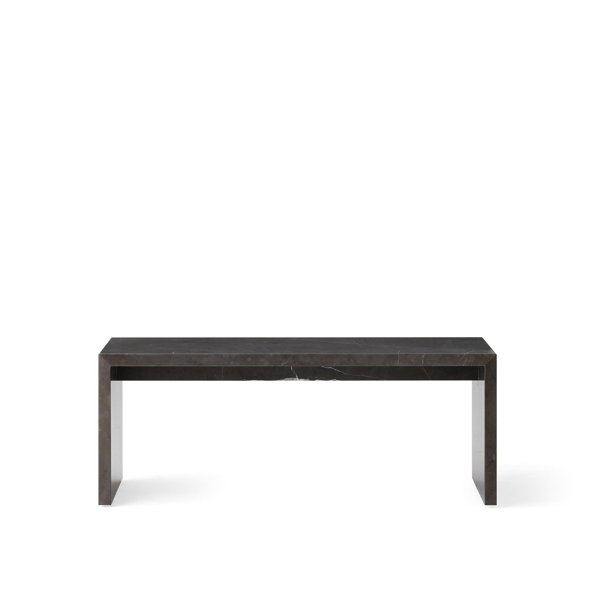 Audo Copenhagen - Plinth Bridge, Grey Kendzo - Sofabord - Norm Architects - Grå - Stein/Plast