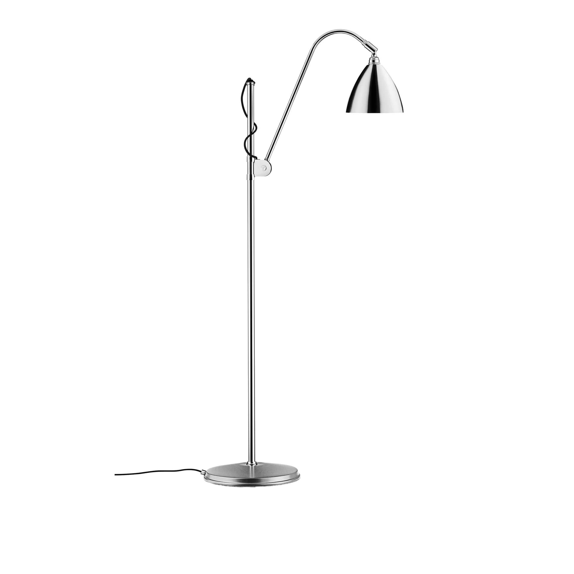 GUBI - Bestlite BL3 Gulvlampe Ø16 Krom/Krom