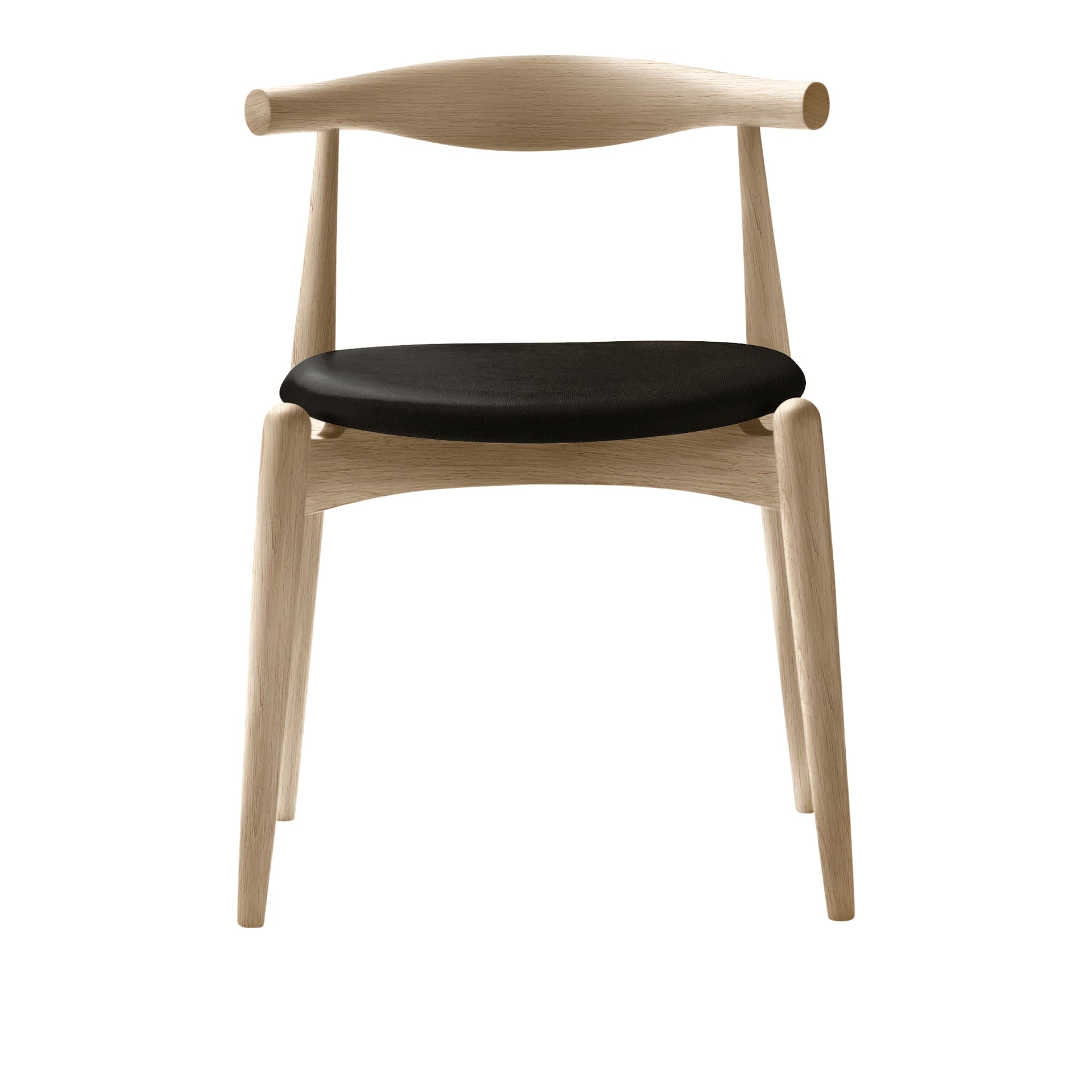 Carl Hansen - CH20, Tvålad Ek, Lädergrupp B Thor - 301 - Spisestoler - Hans J. Wegner - Tre farget - Tre