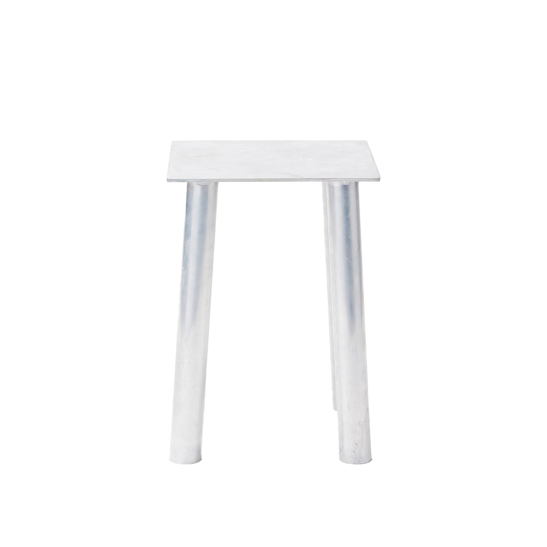 Niko June - P-L 02 Stool Raw - Krakker - Nick Ross - Sølv - Metall