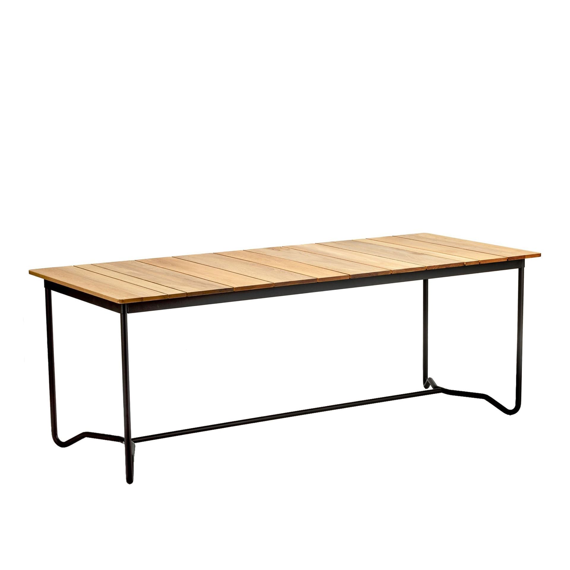 Skargaarden - Grinda Table 85x200 cm - Utendørs spisebord - Matilda Lindblom - Tre farget - Metall/Tre