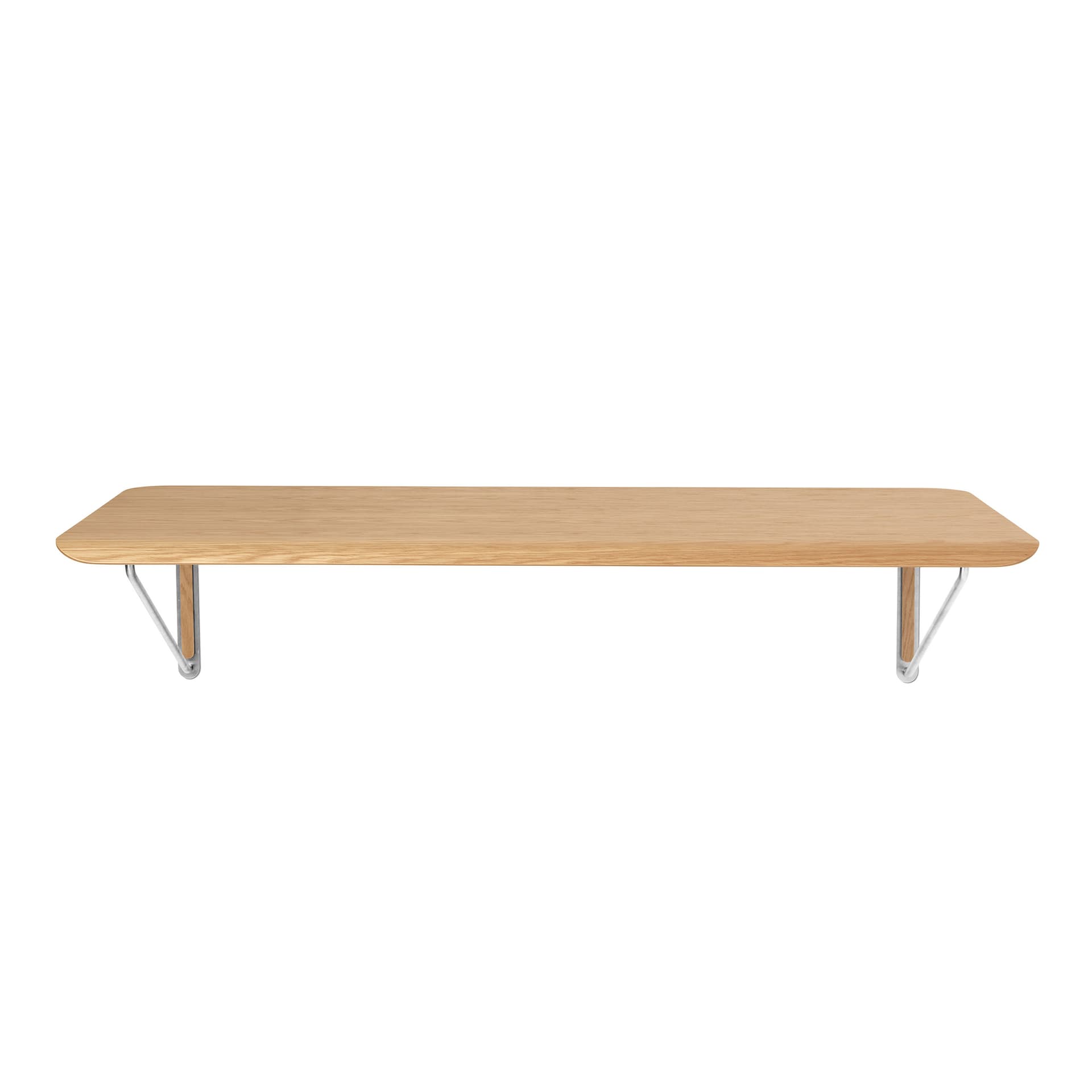 Carl Hansen - AB019 Wall Desk 120 x 60 cm Oak Lacquer Gloss 20 - Skrivebord - Anker Bak - Tre farget - Tre