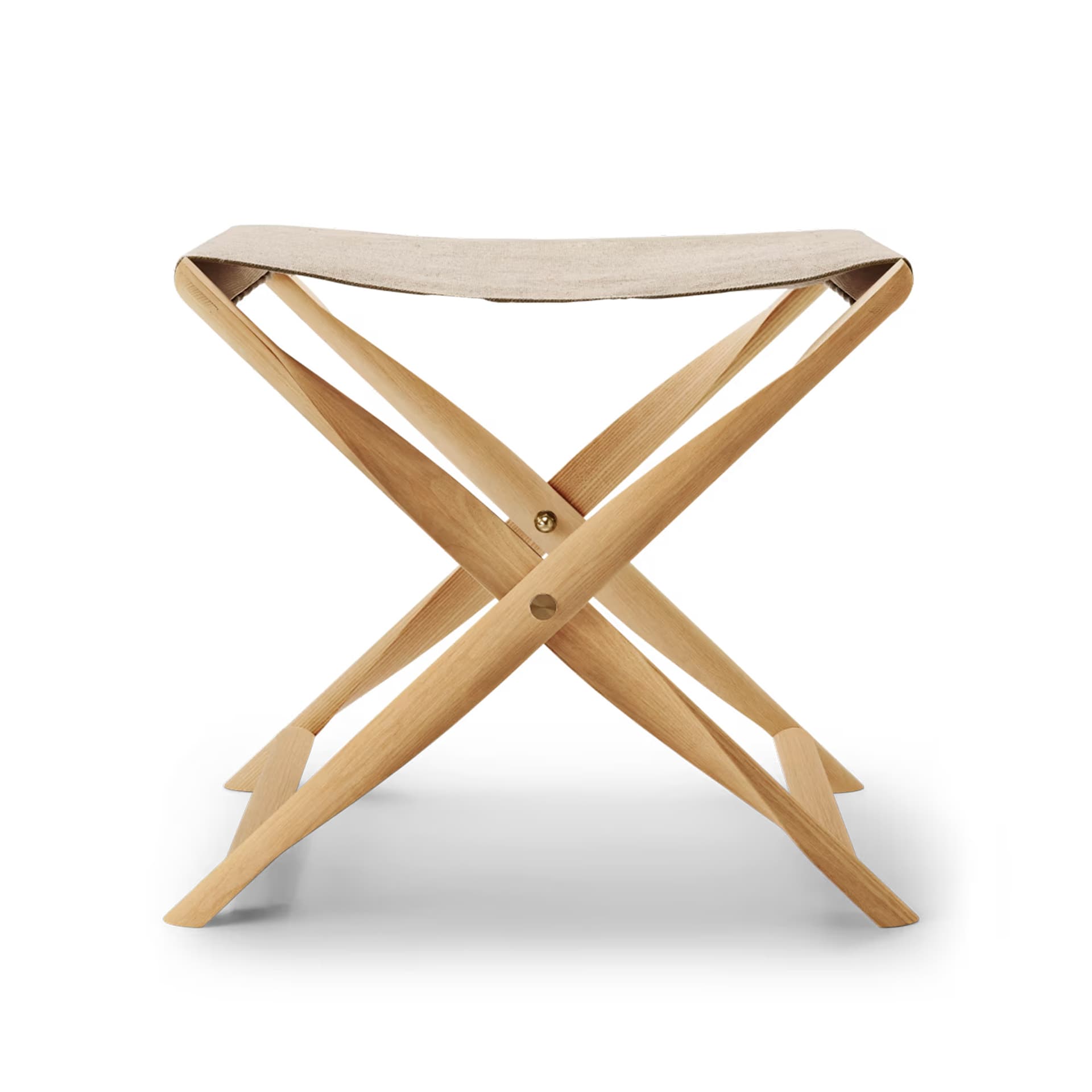 Carl Hansen - KK87830 Propeller Stool Oak Oil Canvas Nature 720 g - Krakker - Kaare Klint - Tre farget - Tre
