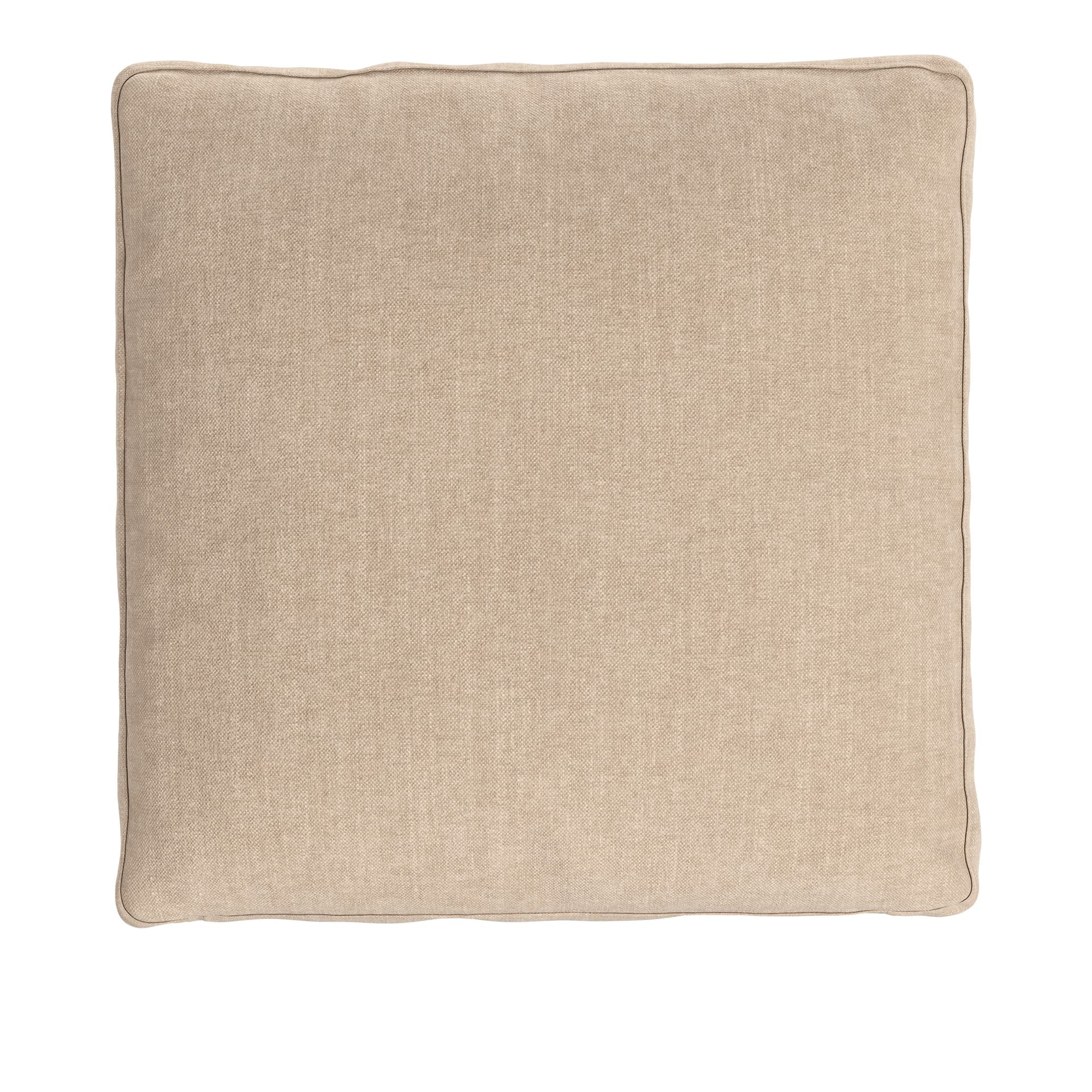 NOGA - Brick Square Pillow Shadow Beige - Beige - Ned/Tekstilmateriale