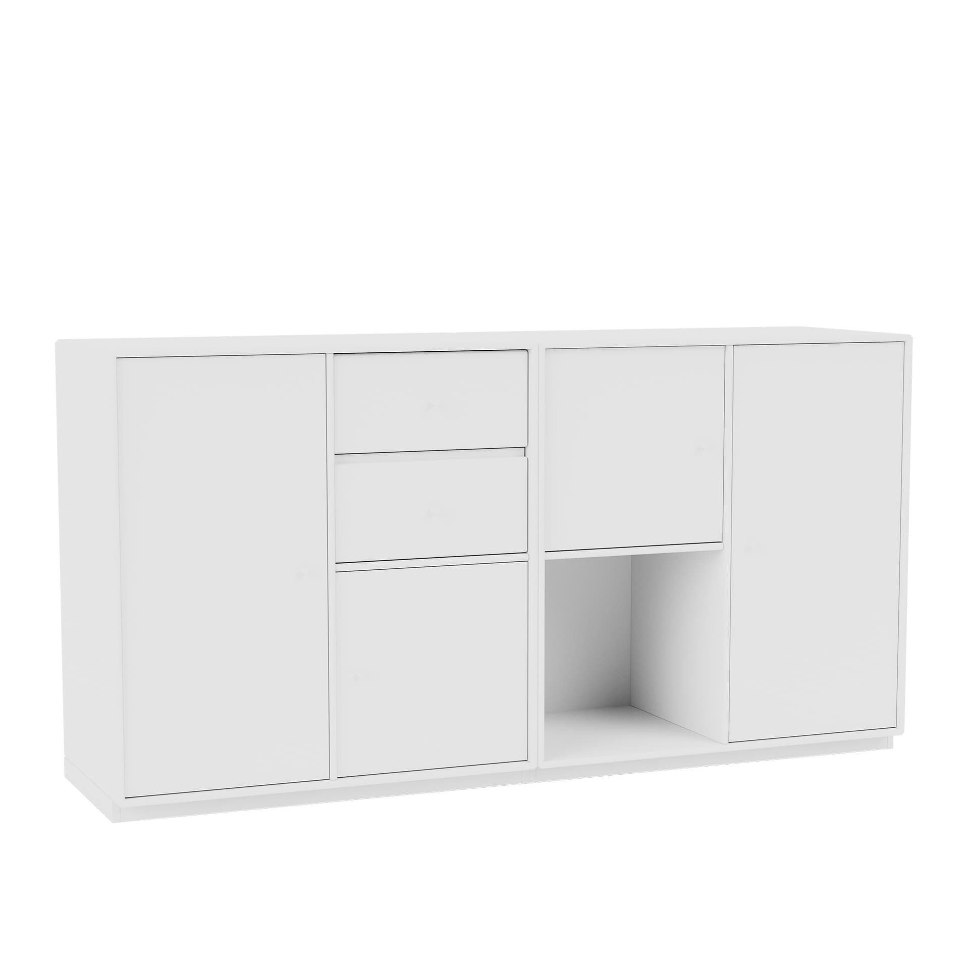 Montana - Couple Sideboard, Plinth H3 cm - New White - Sideboards - Peter J. Lassen - Hvit