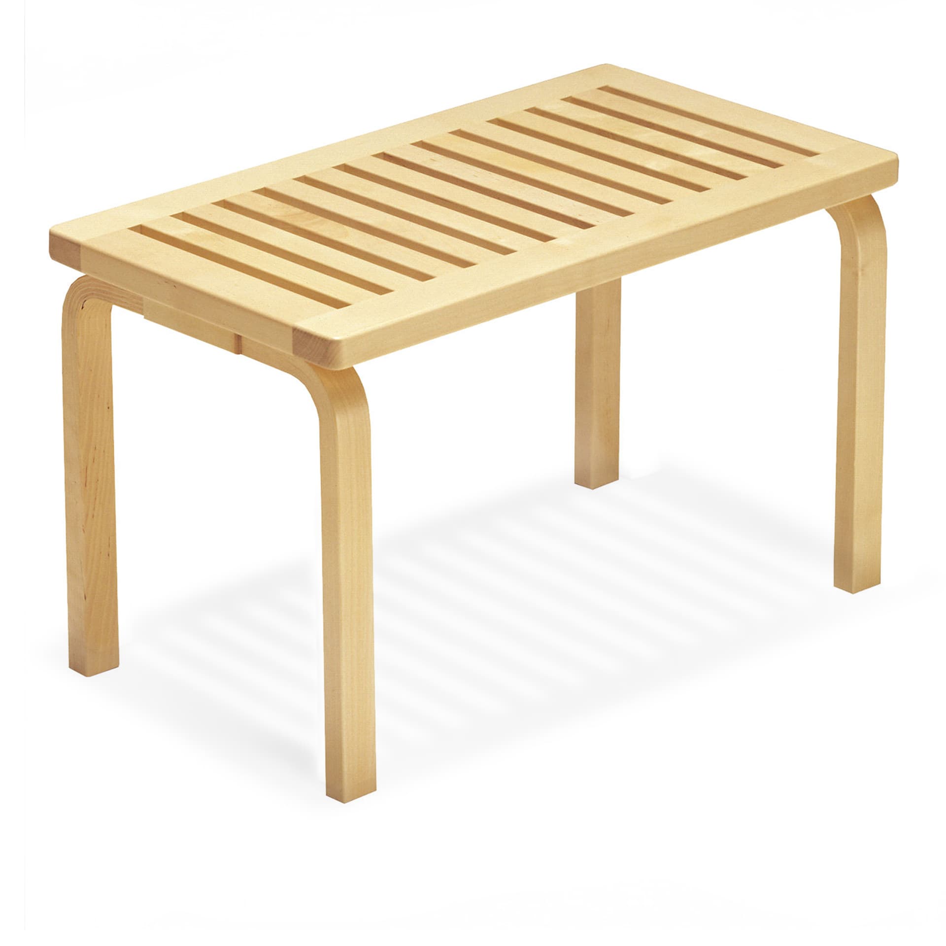Artek - Bänk 153B - Klarlackad Björk - Benker - Alvar Aalto - Tre farget - Tre