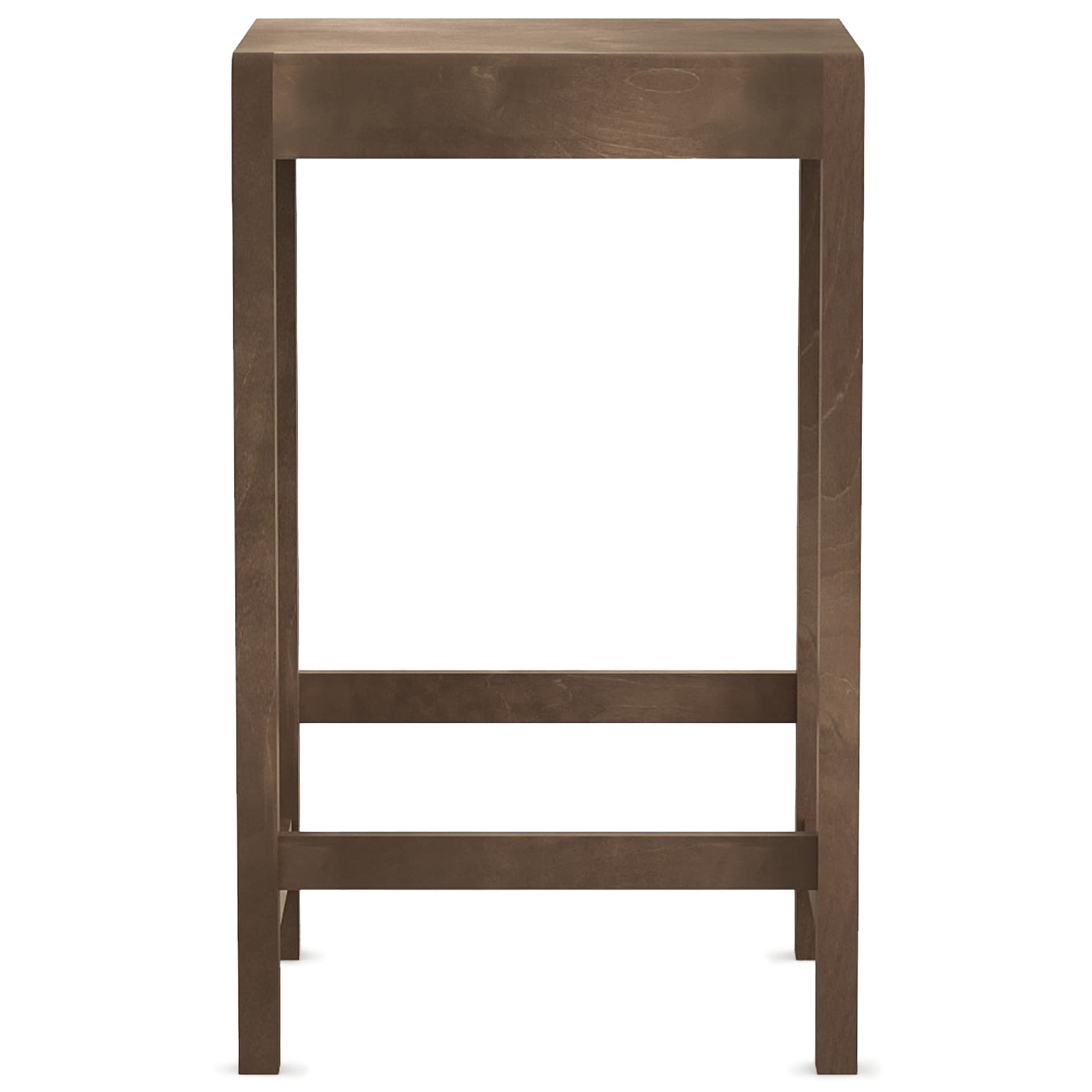 Frama - Stool 01 – Dark Brown Birch – H65 - Krakker - Frama Studio - Tre farget - Tre