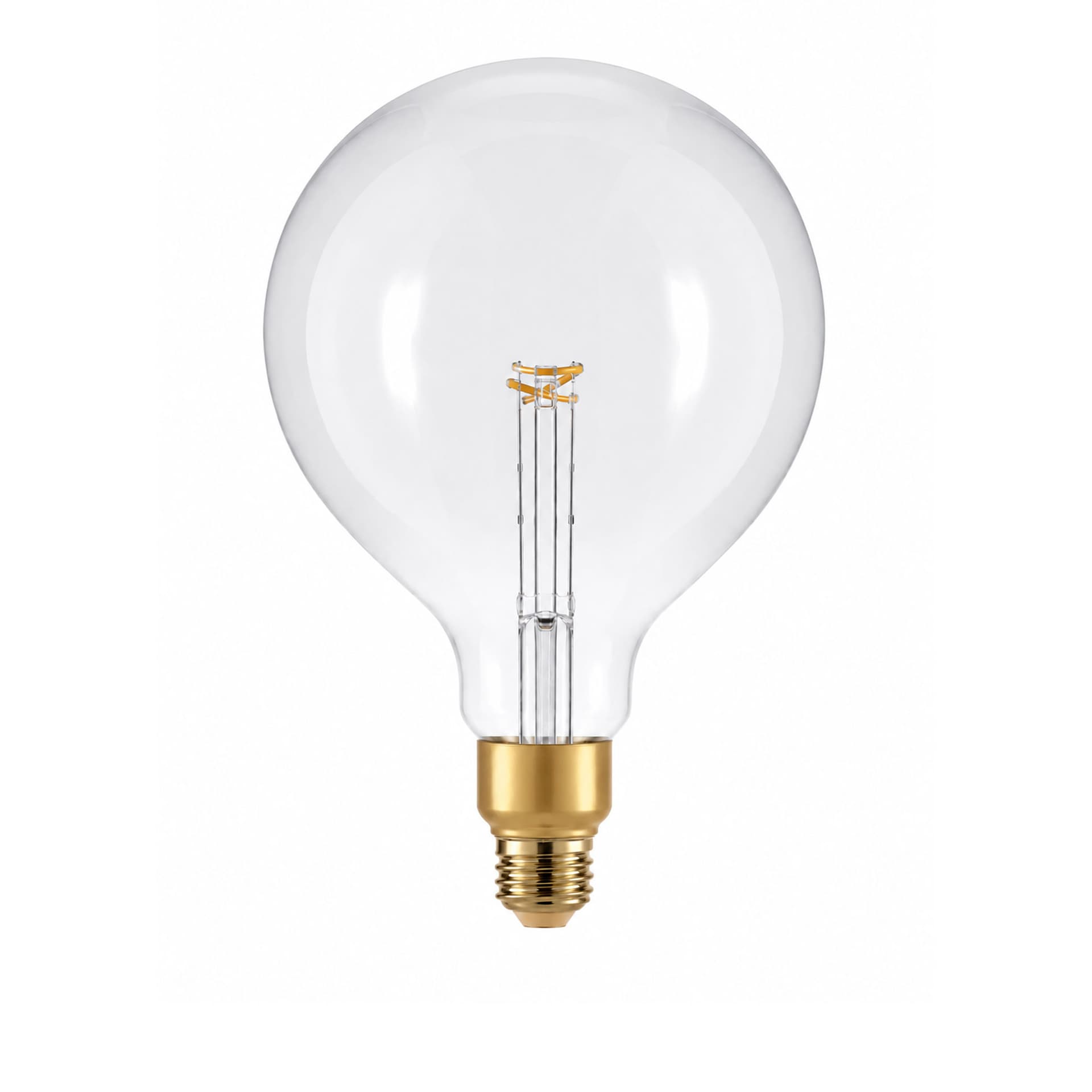 Flos - RAKE3L1003261602 Lyskilde E27 1,4 W 40 lm 2200 K Dimbar - Lyskilder - Gjennomsiktig - Glass/Metall