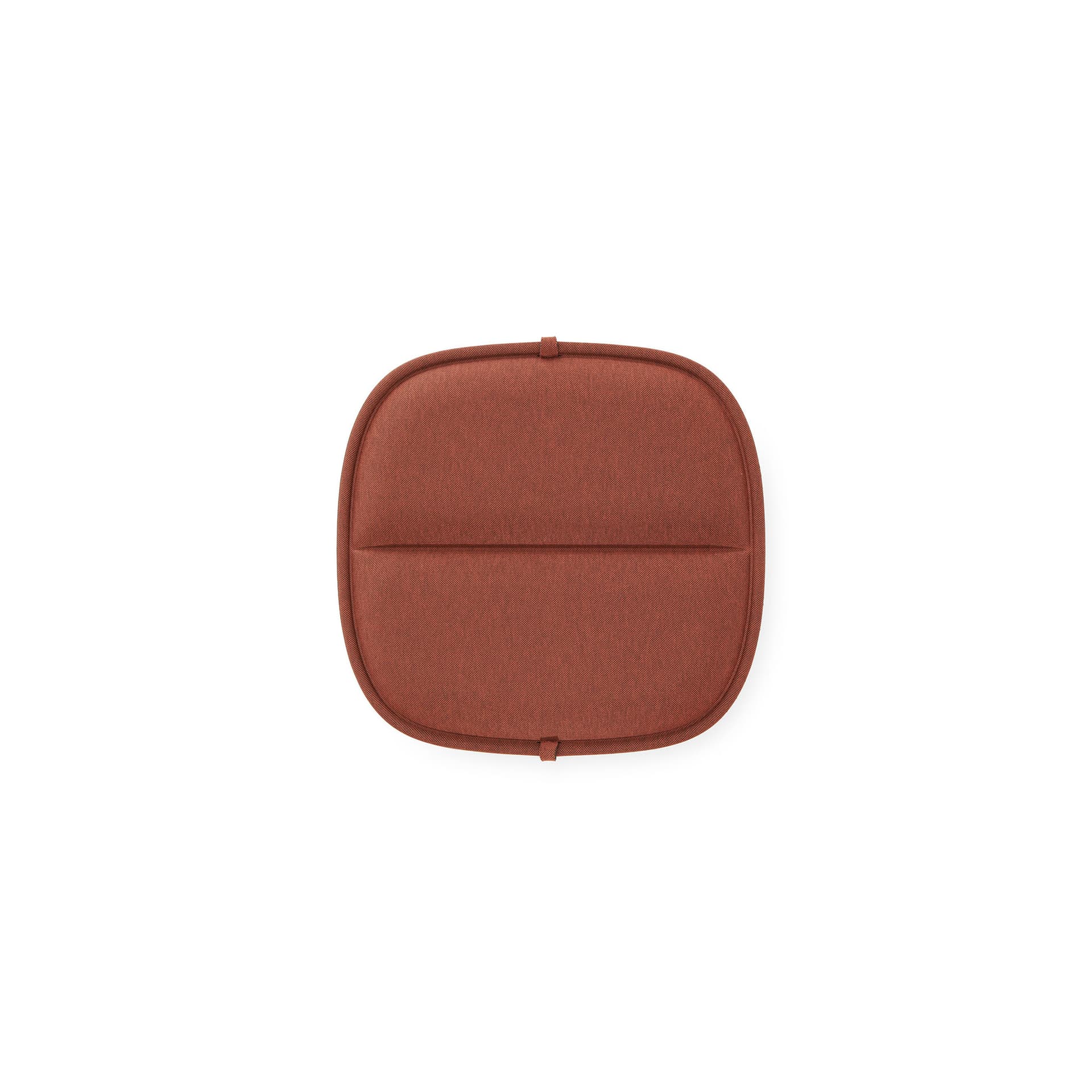Kartell - Hiray Chair/Plushchair Cushion Brick Red - Dyner & puter - Ludovica + Roberto Palomba - Brun - Tekstilmateriale/Plast